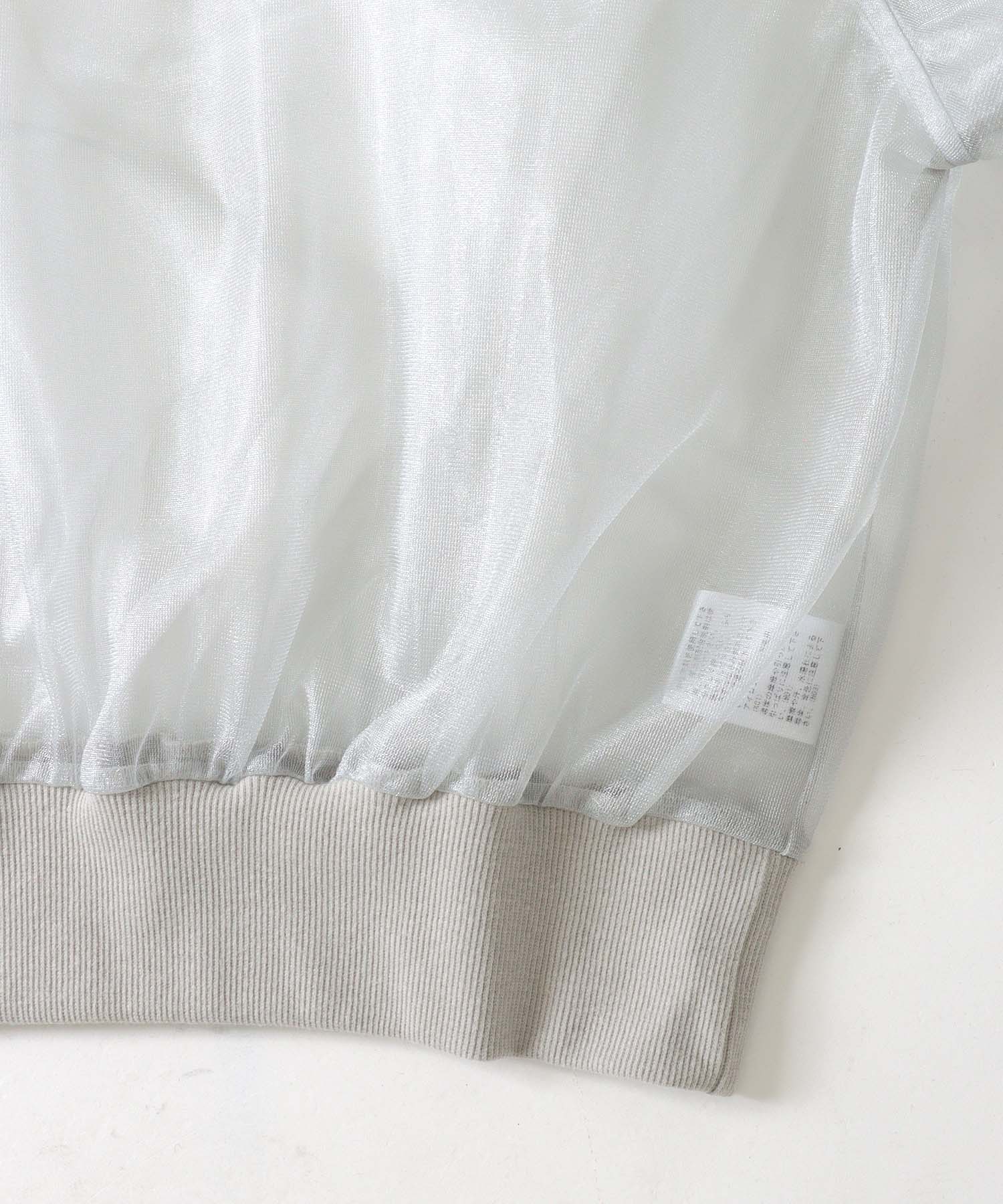 sheer hoodie