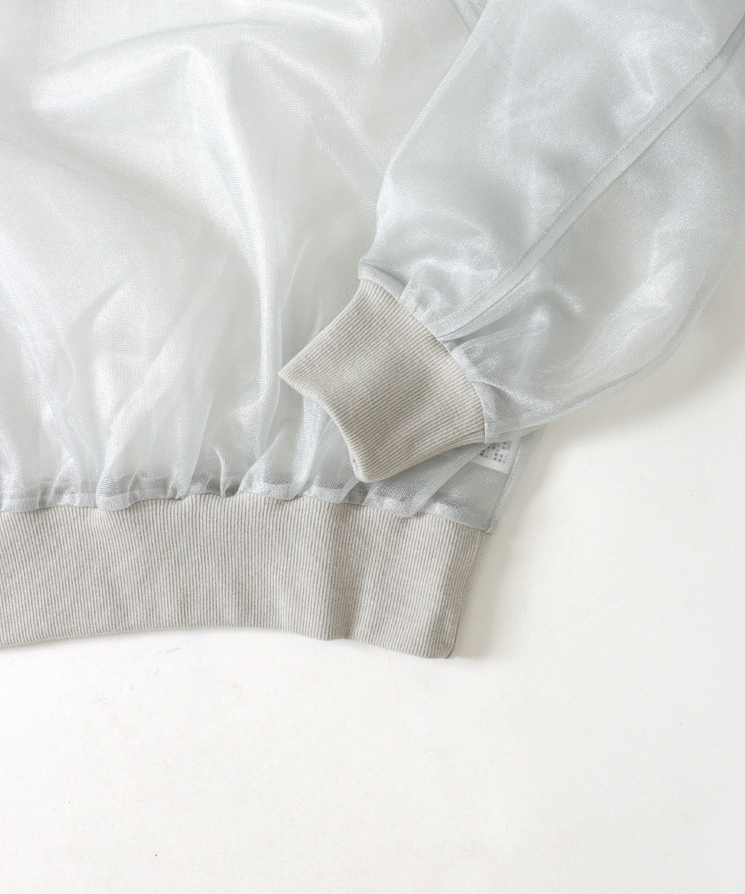 sheer hoodie