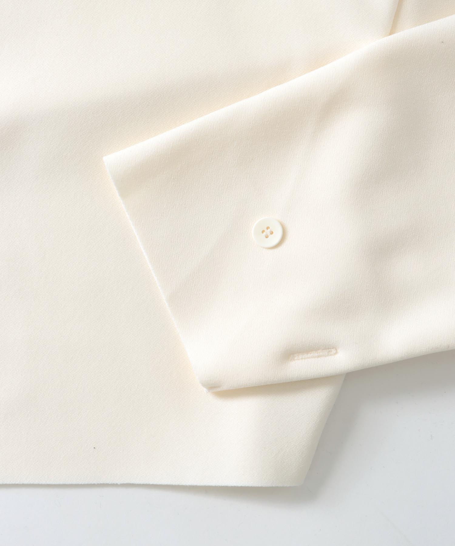 high gauge knit bonding midrif jacket