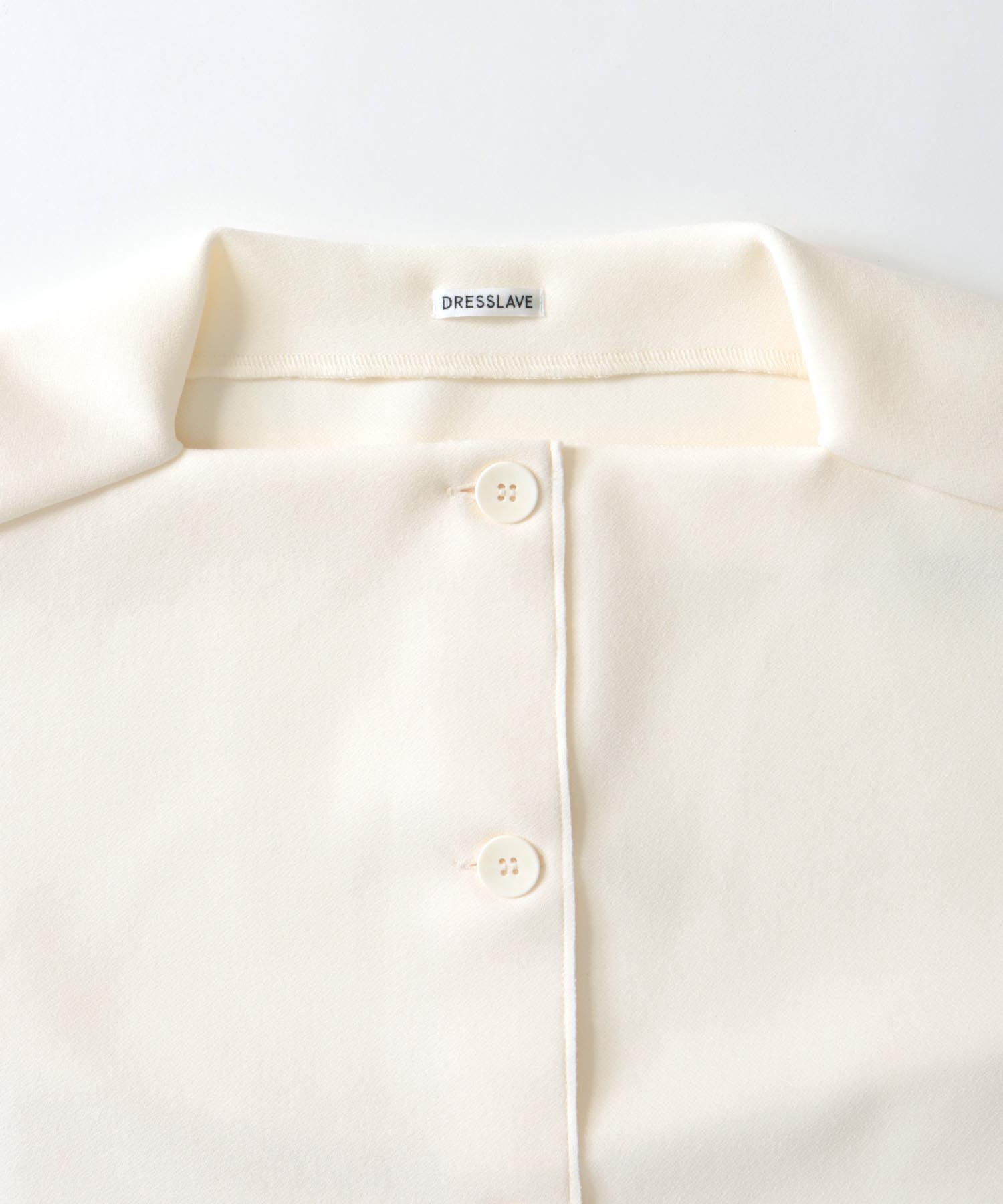 high gauge knit bonding midrif jacket