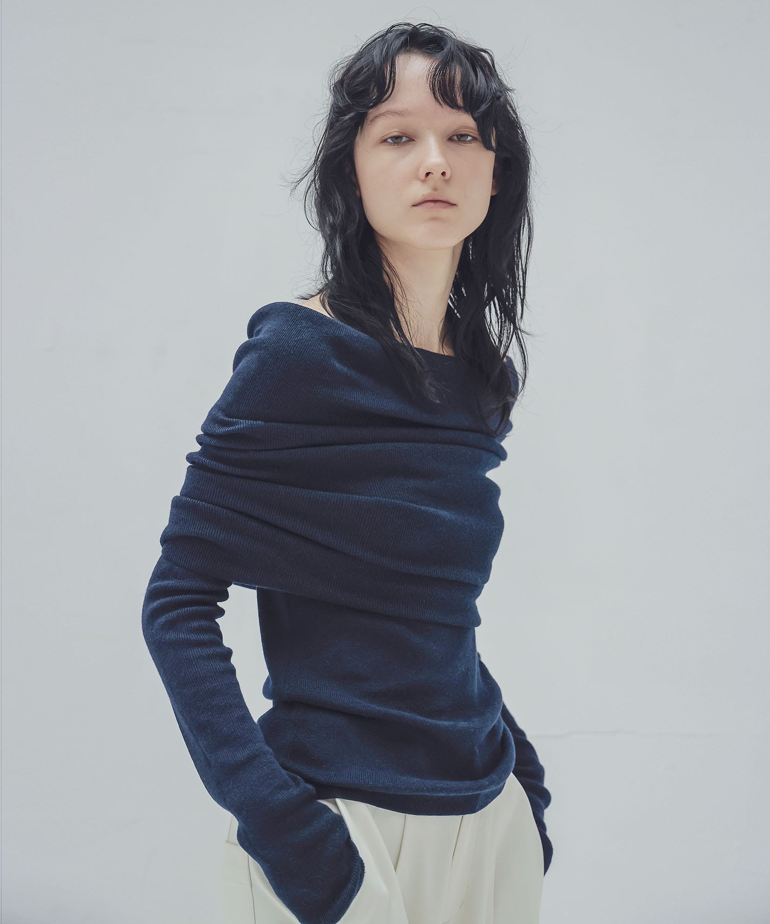 big offshoulder pull | AND ON JIONE STORE（アンドオン）ジオン商事 