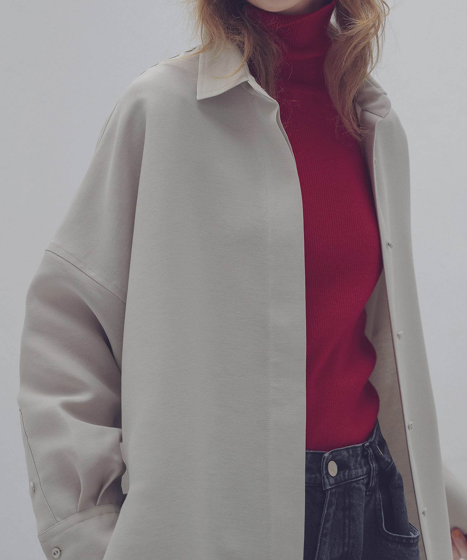organdie long shirt dress | AND ON JIONE STORE(アンドオン organdie long shirt dress | AND ON JIONE STORE(アンドオン