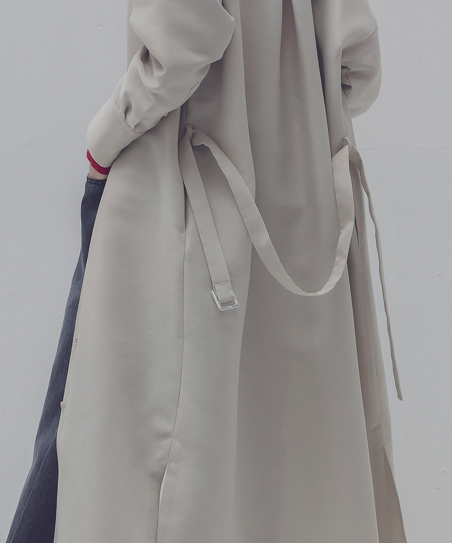 organdie long shirt dress