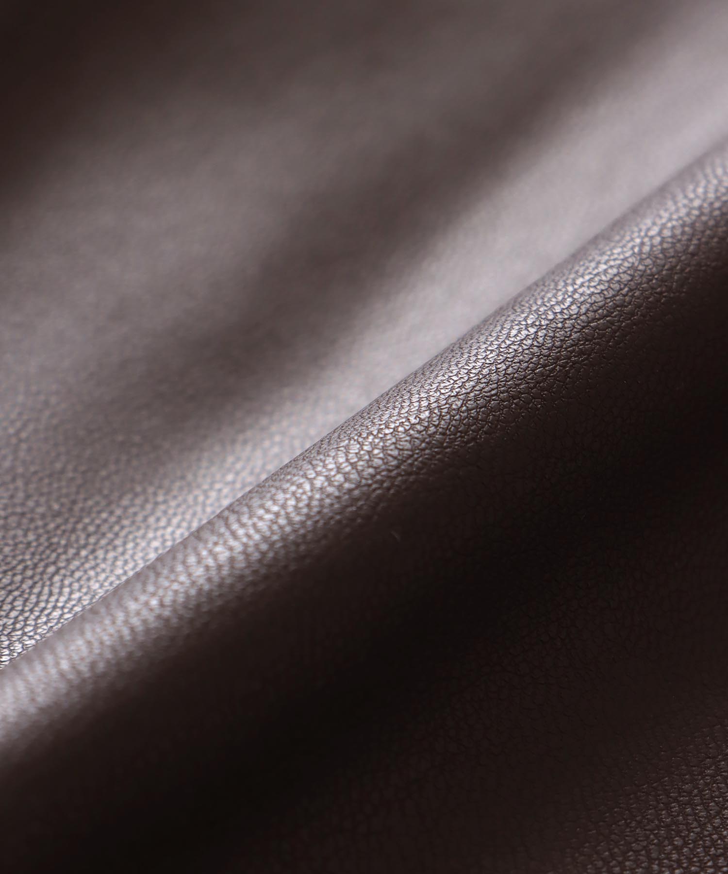 supple stretch leather floor length skirt