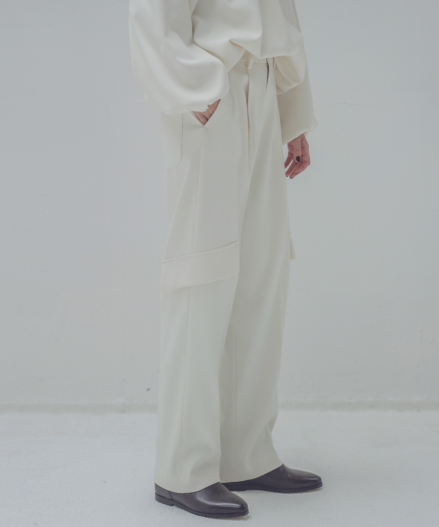 back peach classy work pants