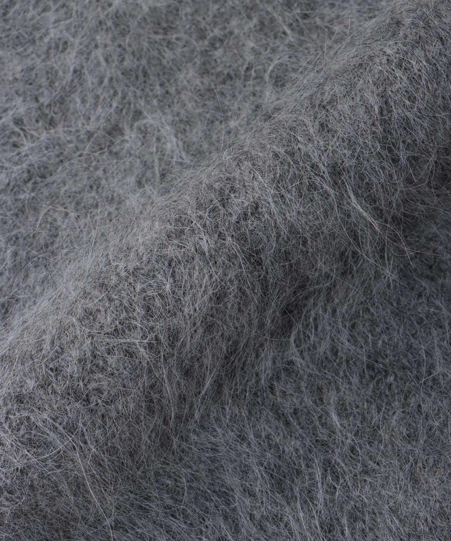 alpaca shaggy zip hoodie | AND ON JIONE STORE（アンドオン