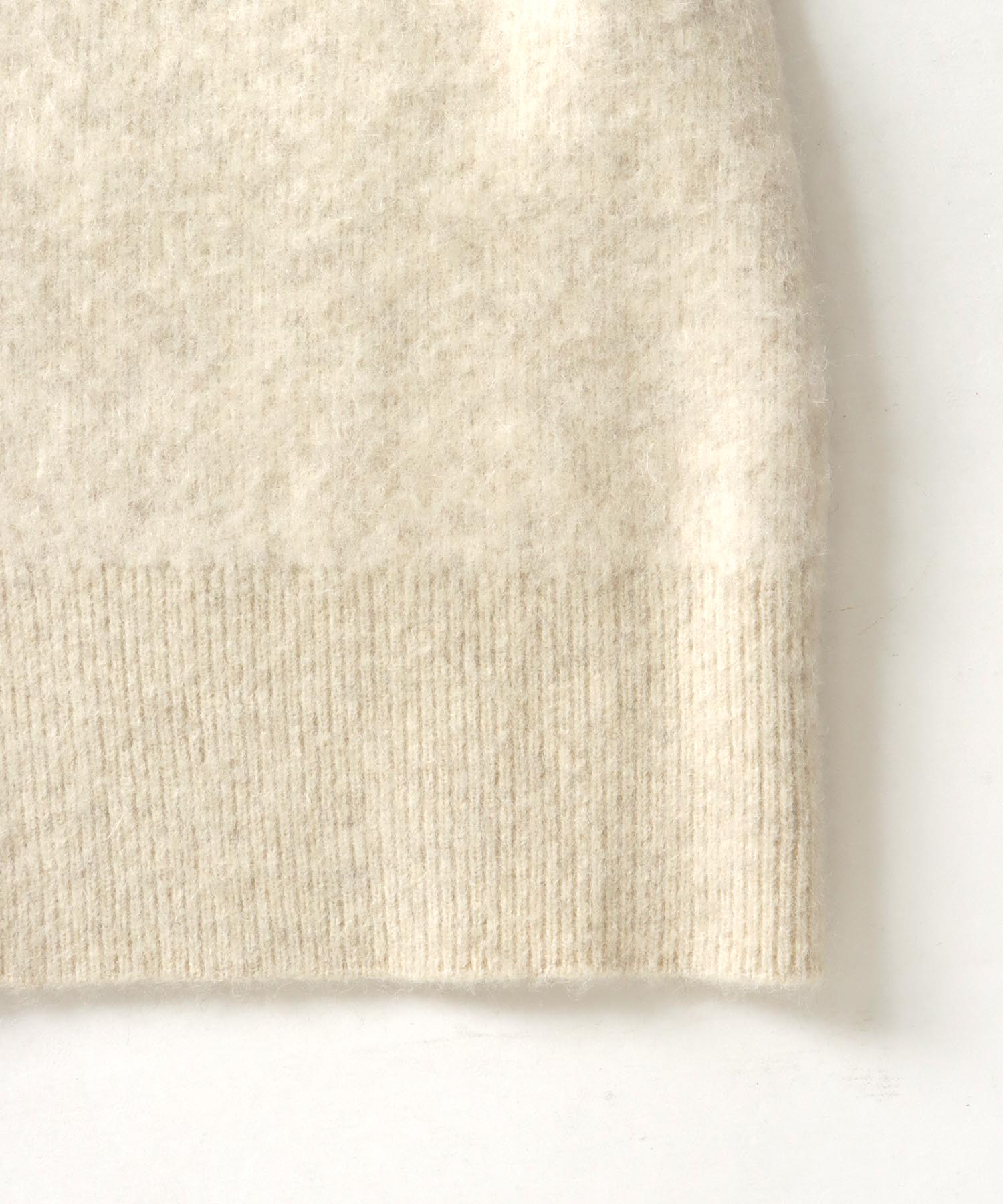 yak alpaca long gilet