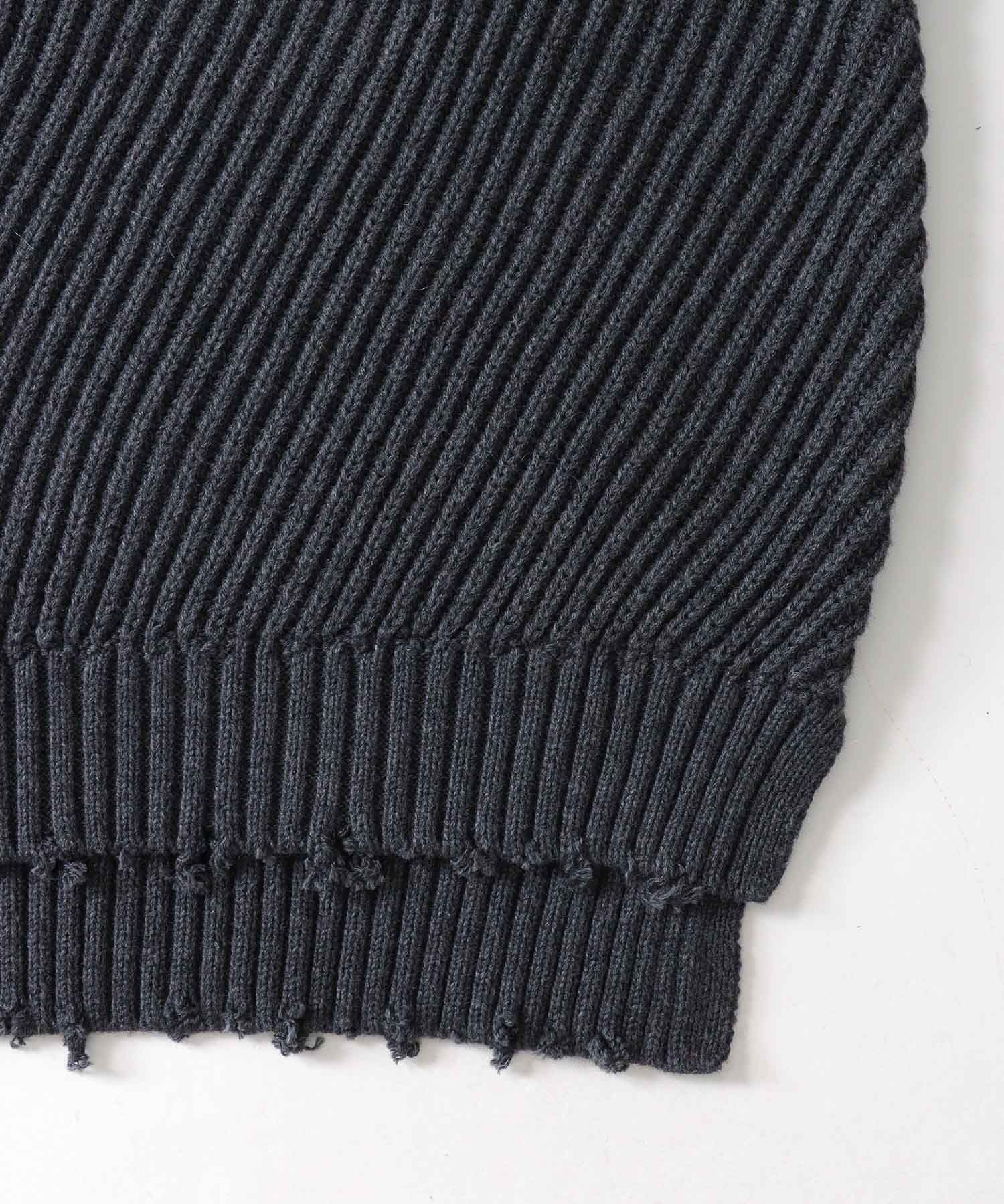 C/W diagonal damage vest