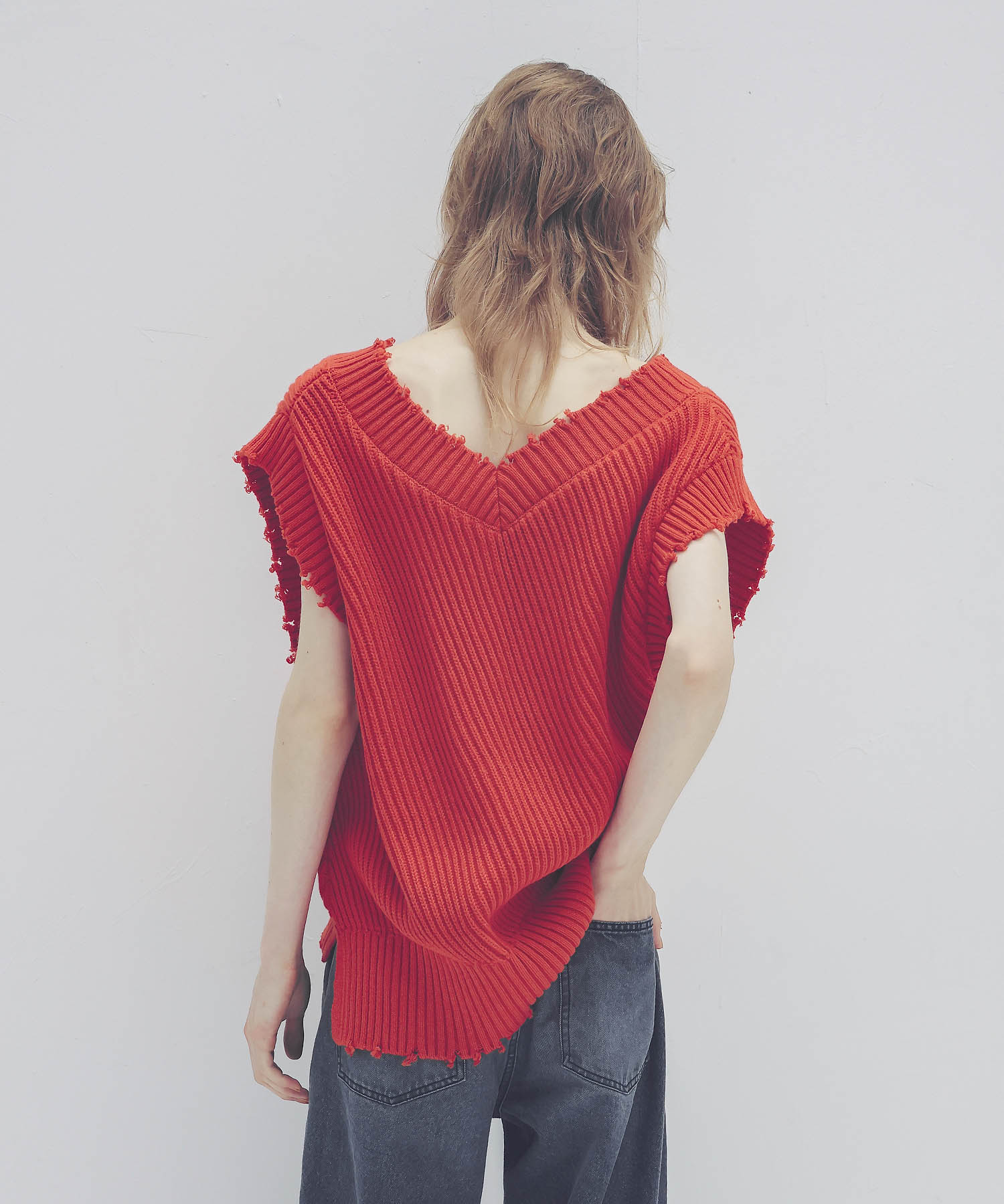 C/W diagonal damage vest