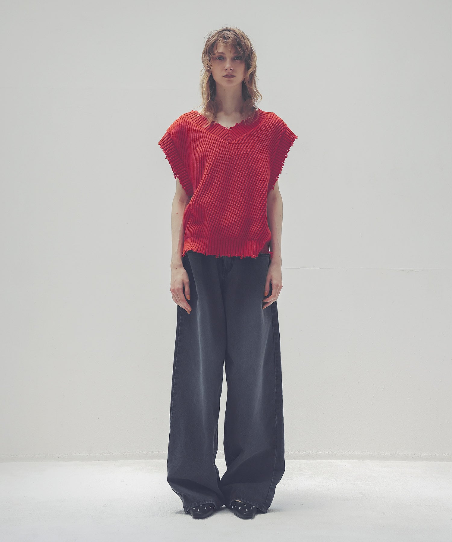 C/W diagonal damage vest