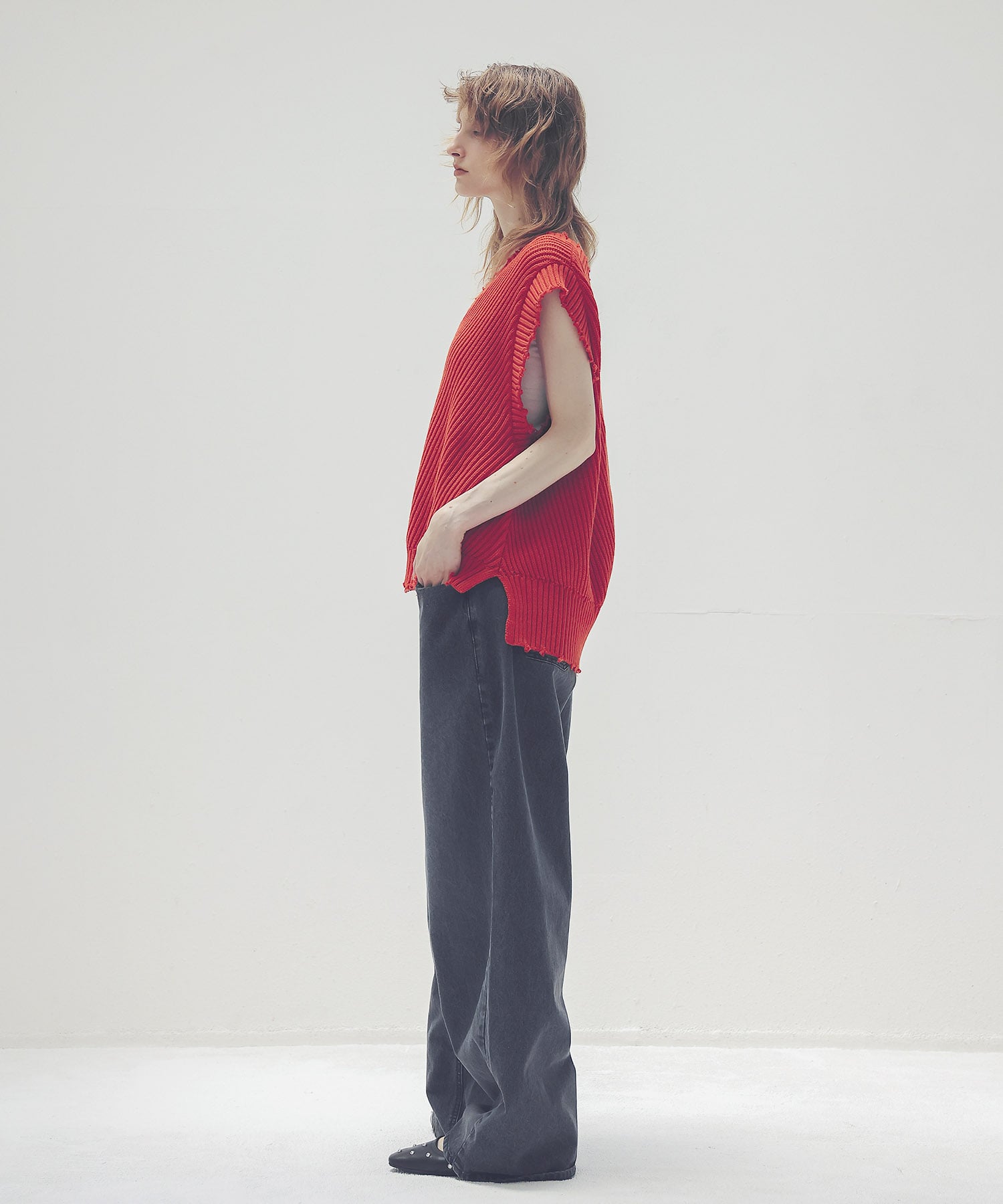 C/W diagonal damage vest