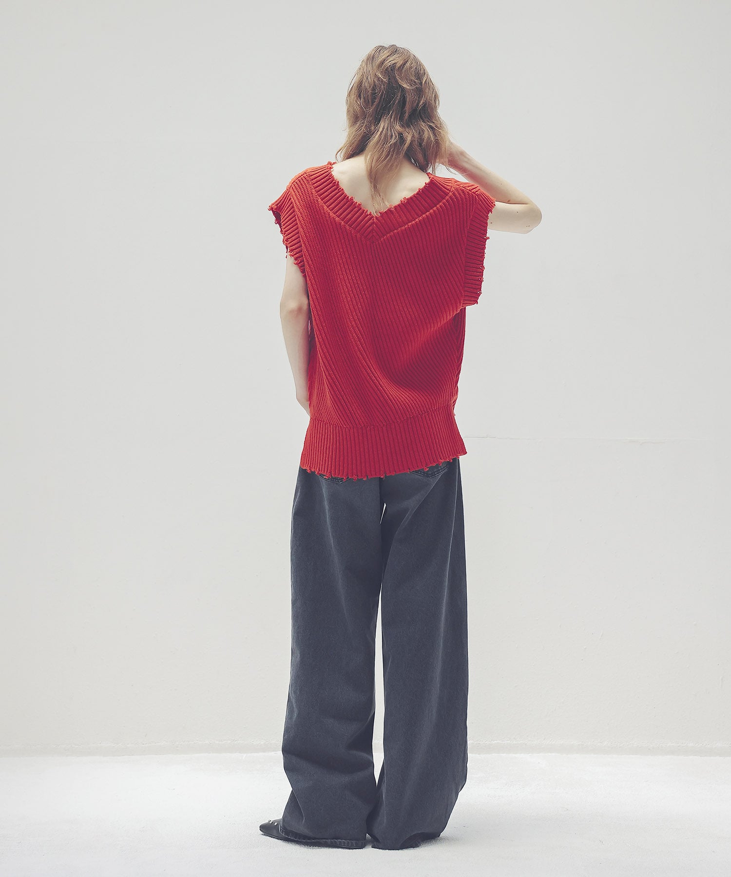 C/W diagonal damage vest