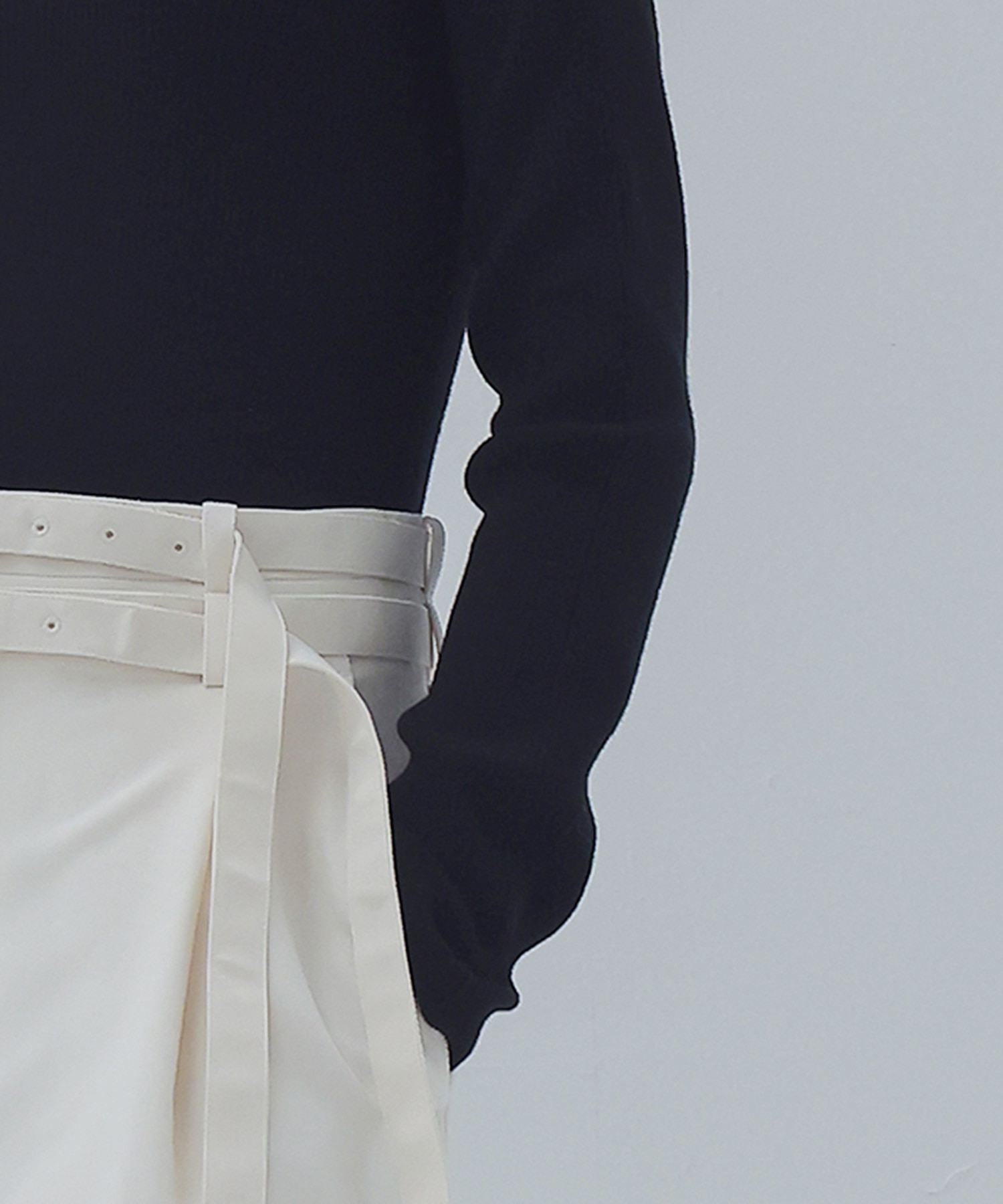 drop sholder Vneck pullover