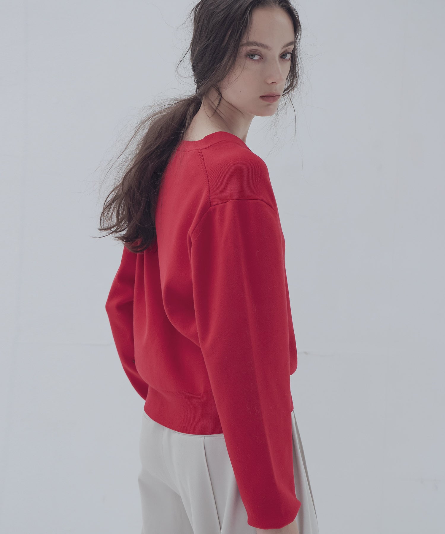 HIGH TWIST stole cardigan | AND ON JIONE STORE（アンドオン