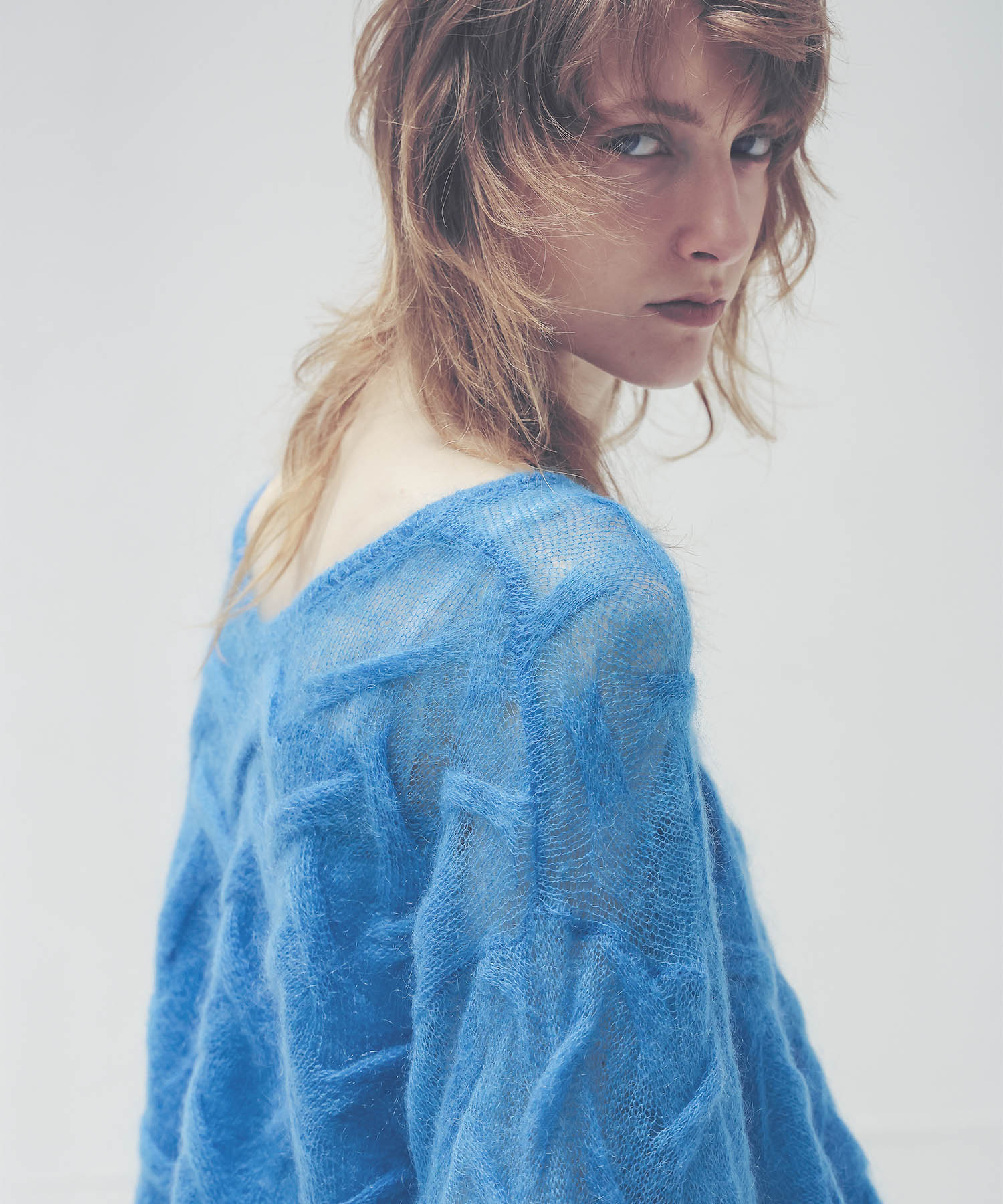 mohair cable pullover | AND ON JIONE STORE（アンドオン）ジオン商事 