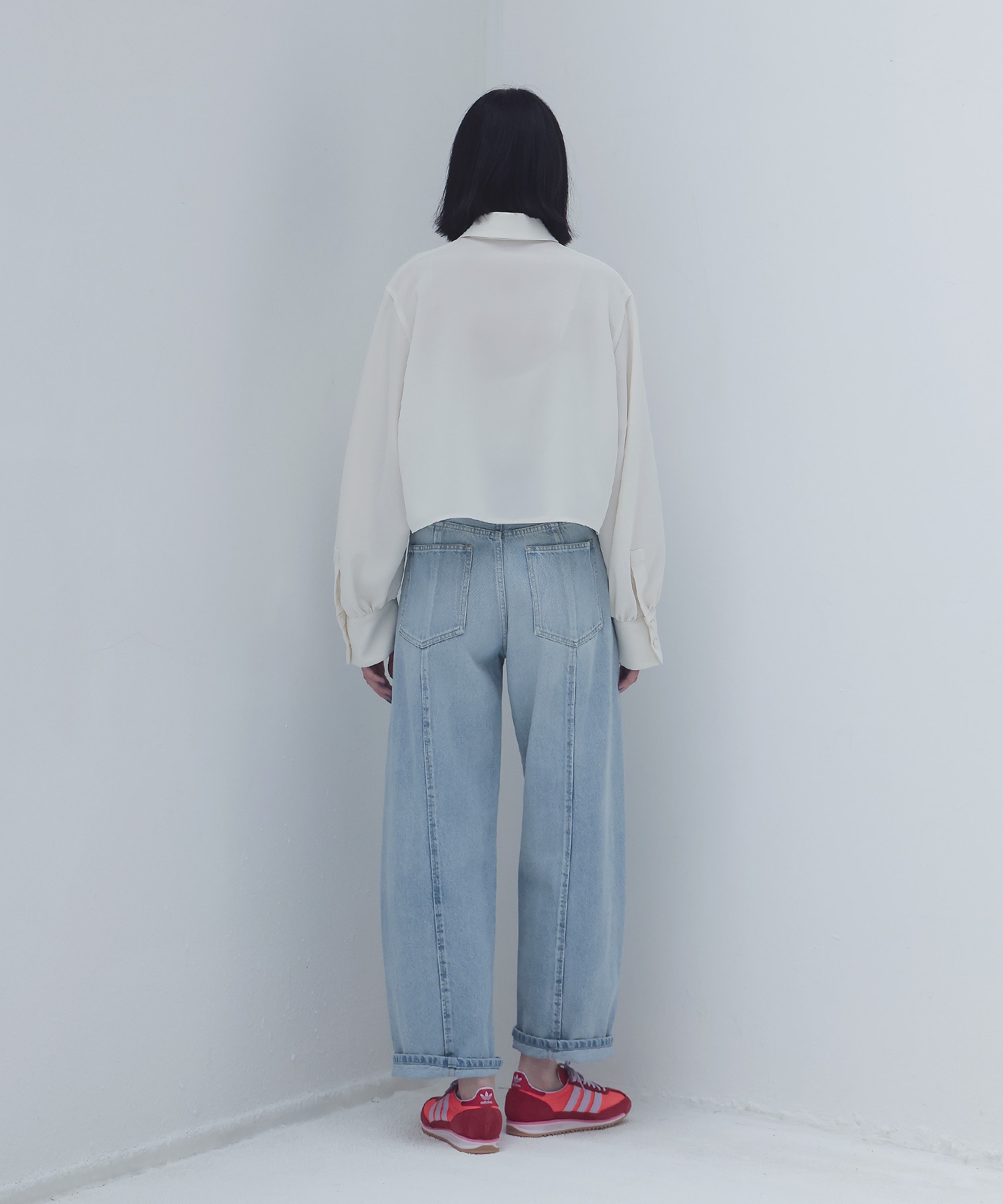 cropped boxy shirt