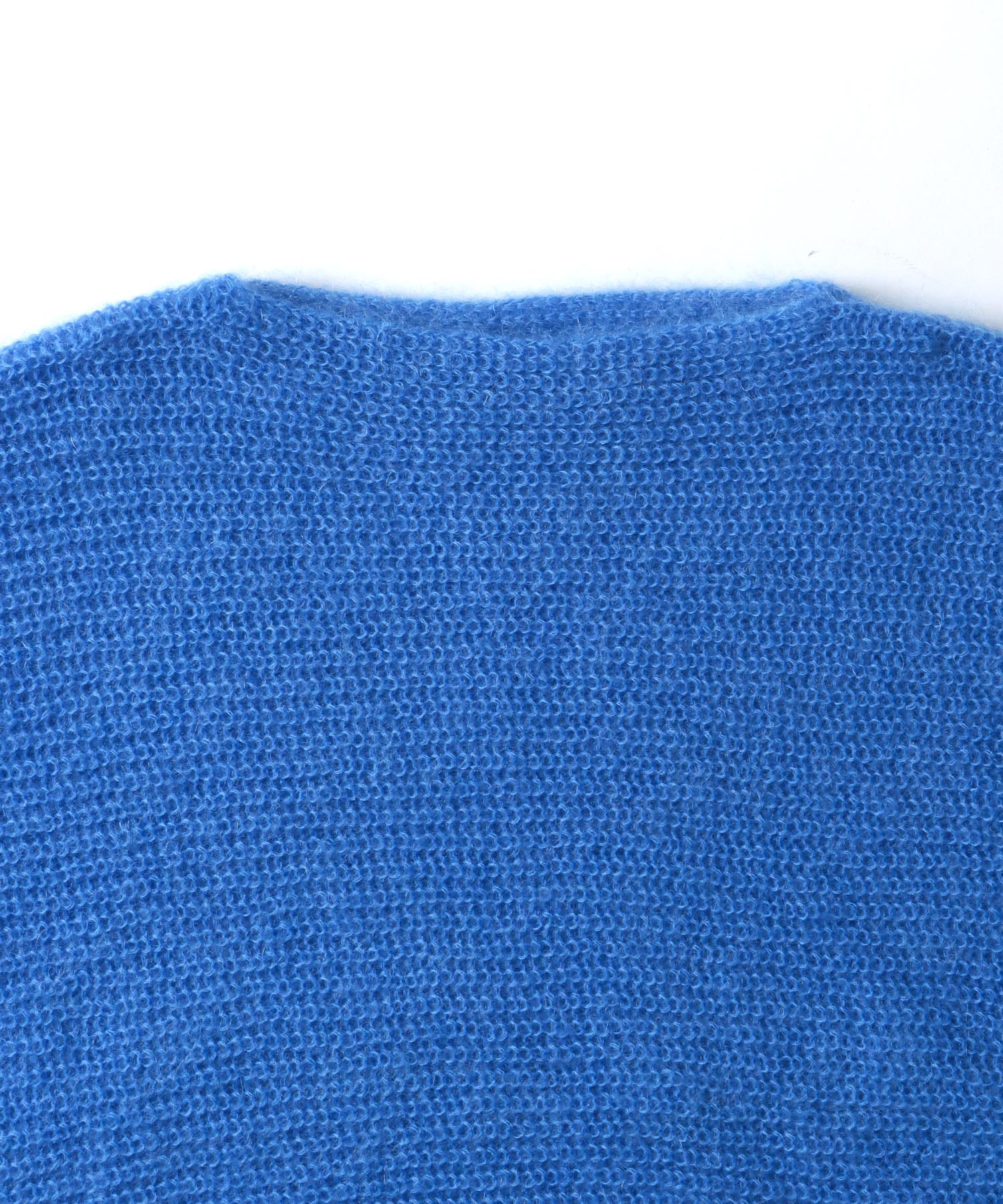 feather mohair dolman sleeve pullover