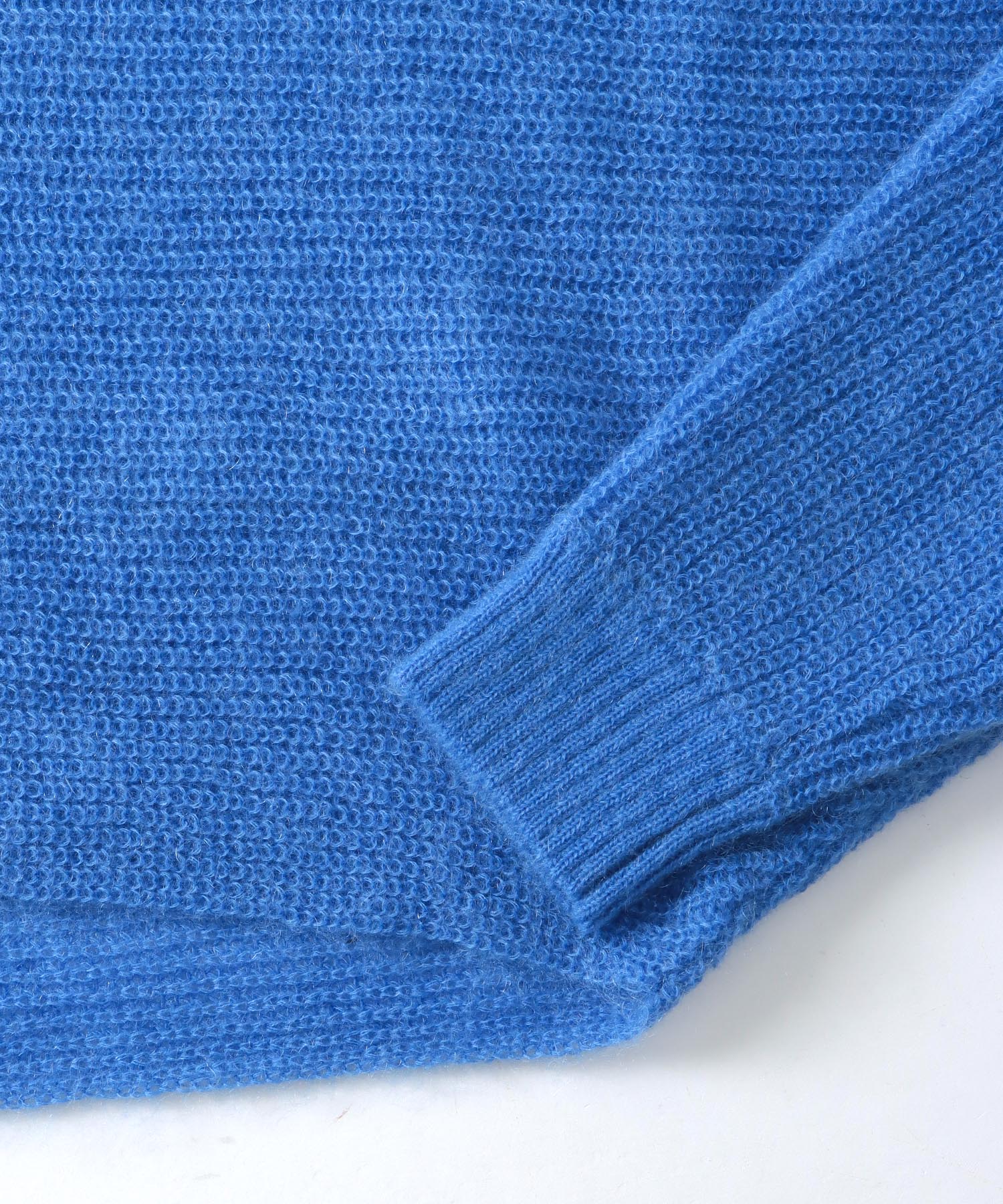 feather mohair dolman sleeve pullover