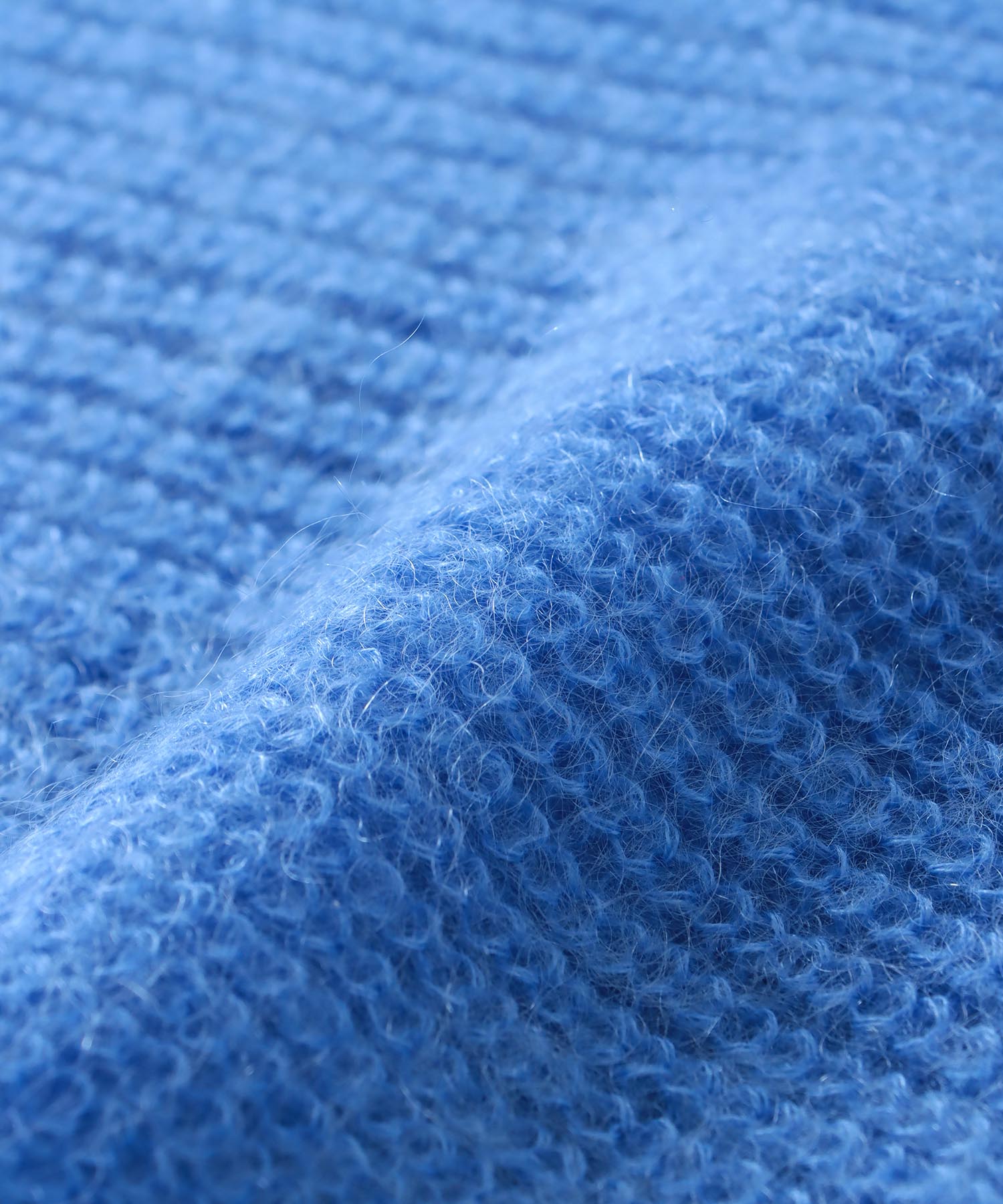 feather mohair dolman sleeve pullover