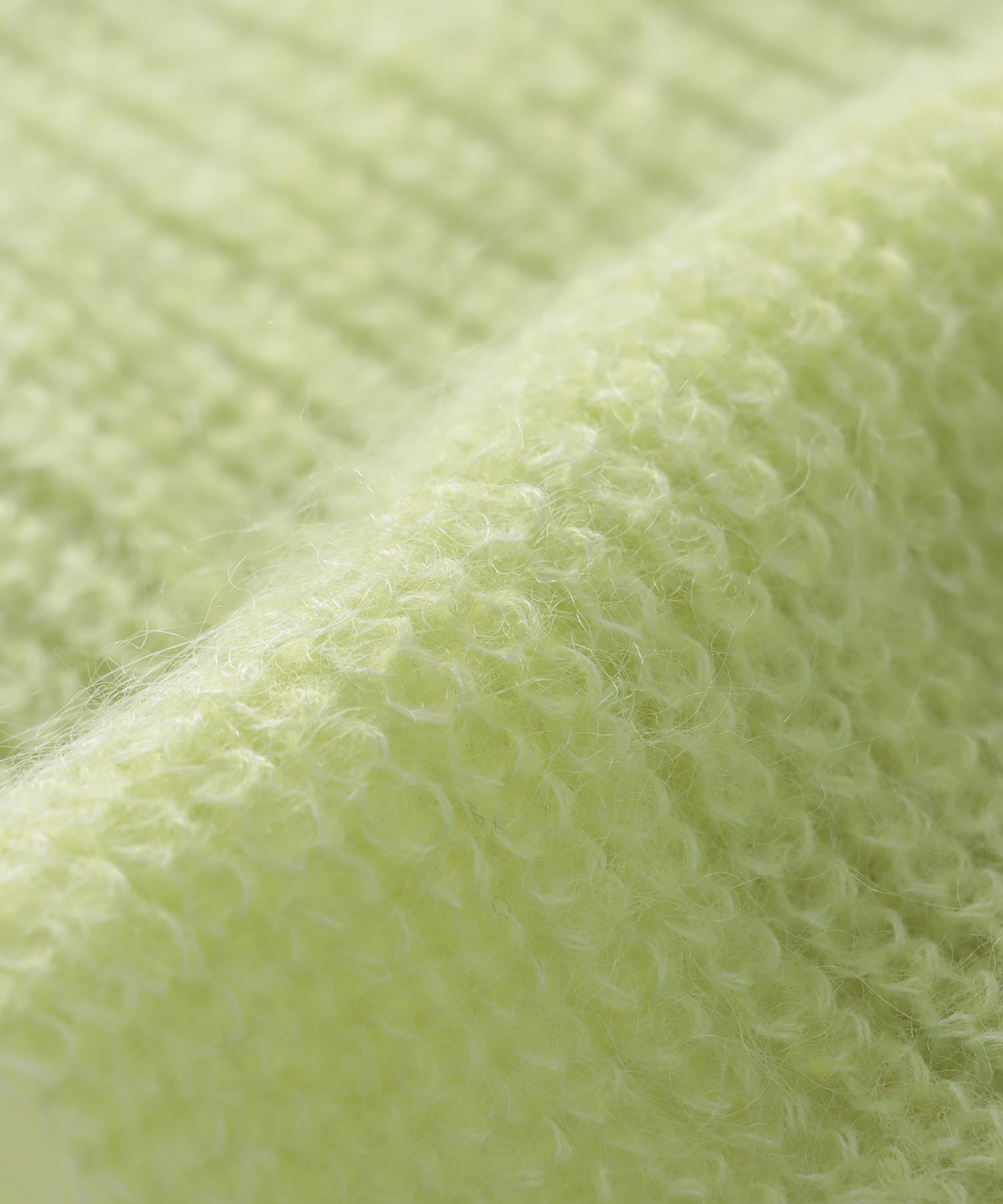 feather mohair dolman sleeve pullover