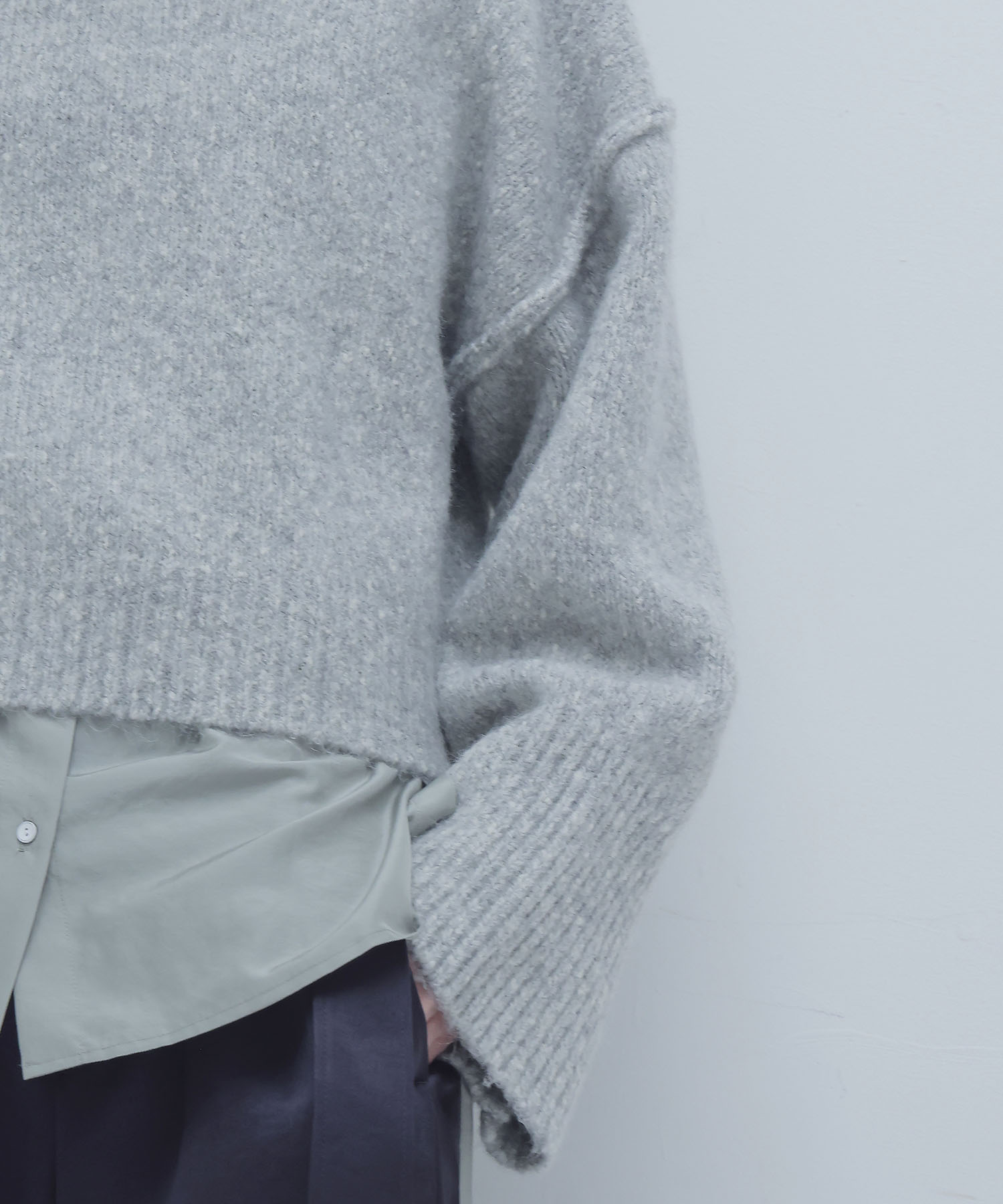 merange mini Vneck pullover