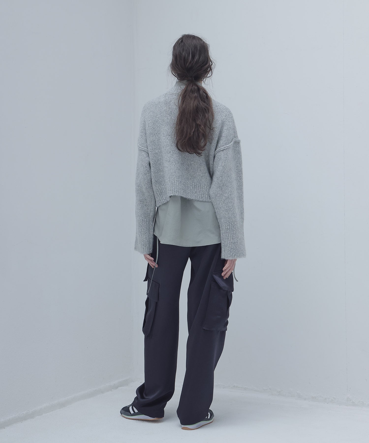 merange mini Vneck pullover