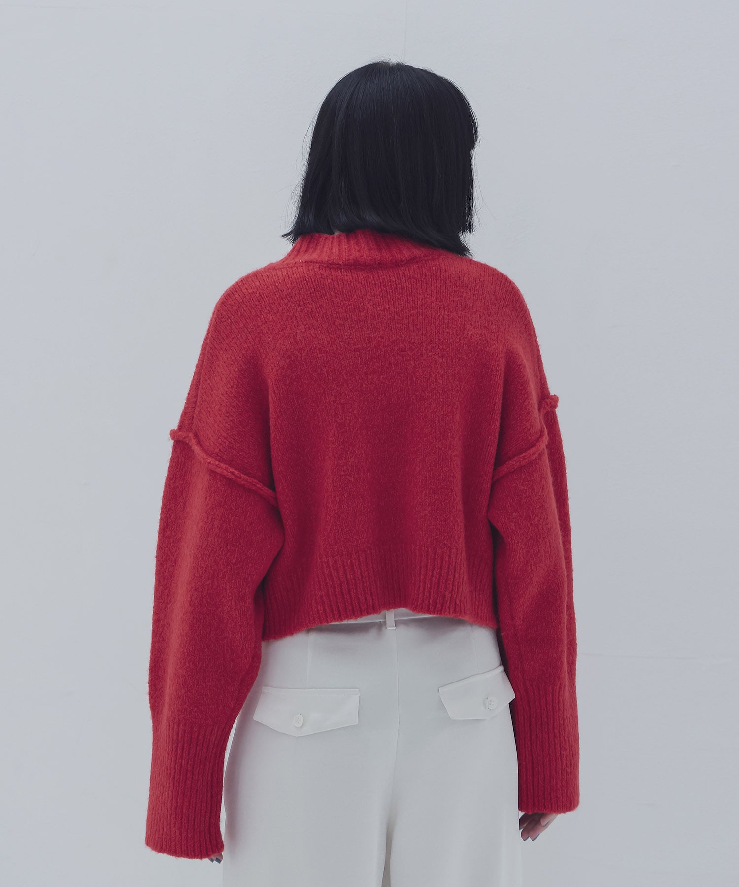 merange mini Vneck pullover