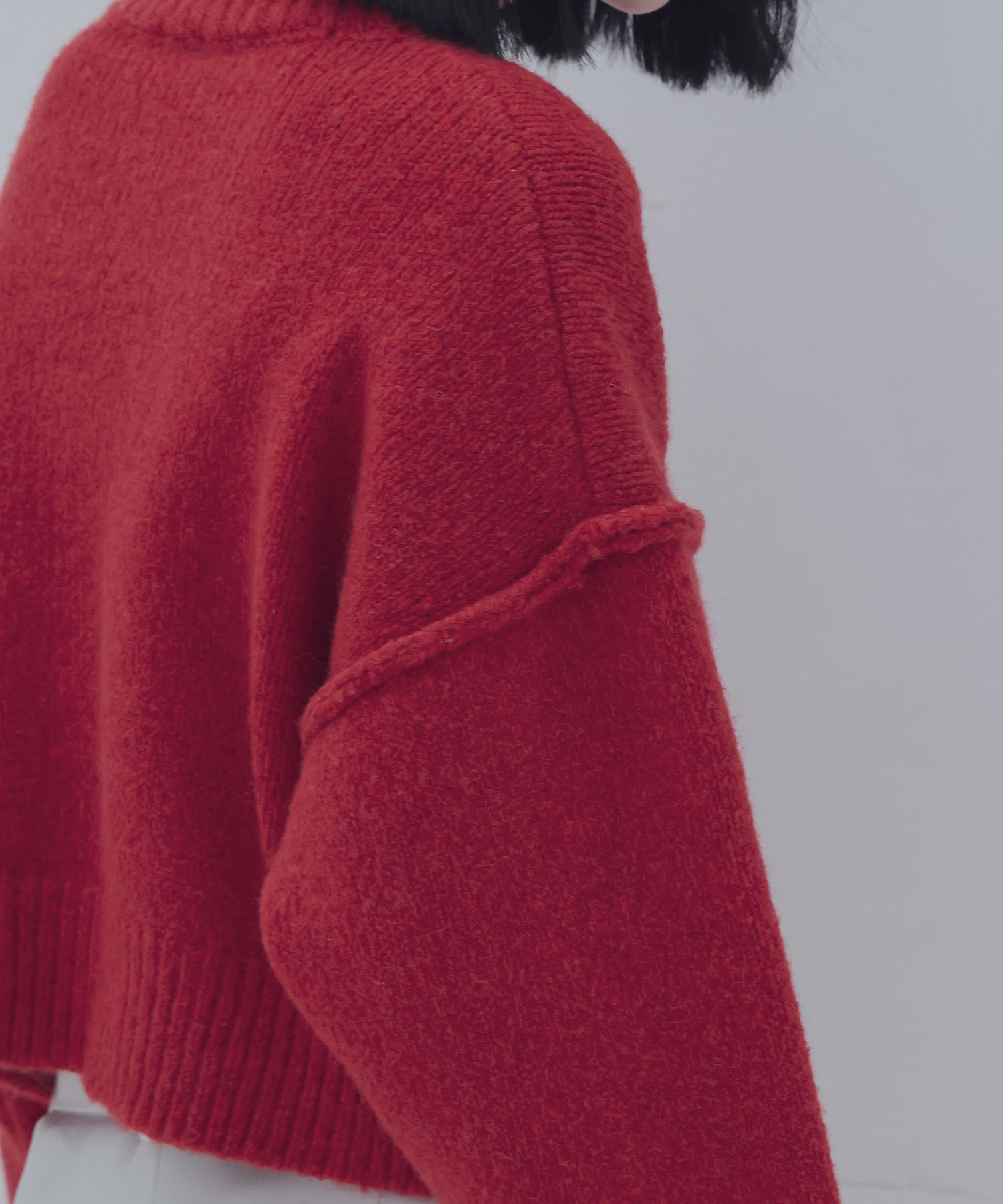 merange mini Vneck pullover