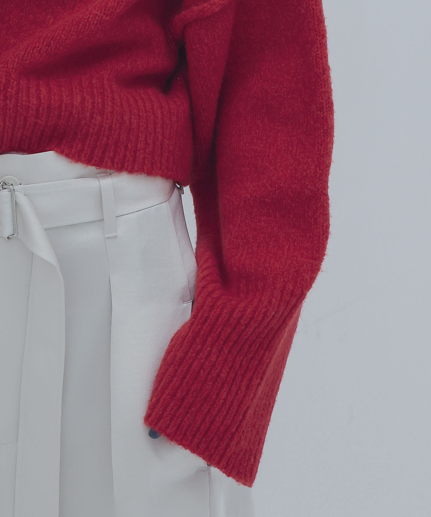 merange mini Vneck pullover