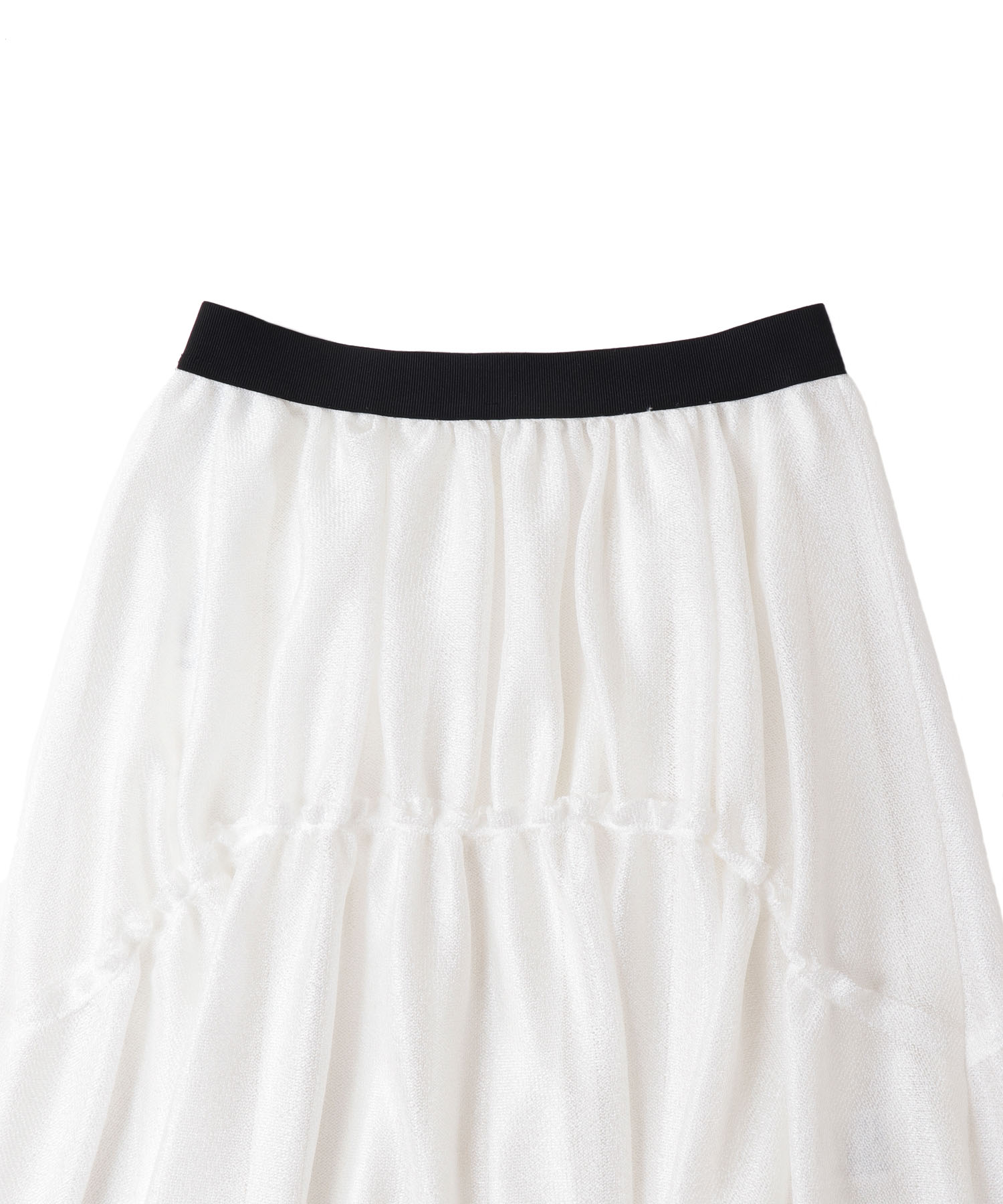 bright amunzen tulle mini skirt