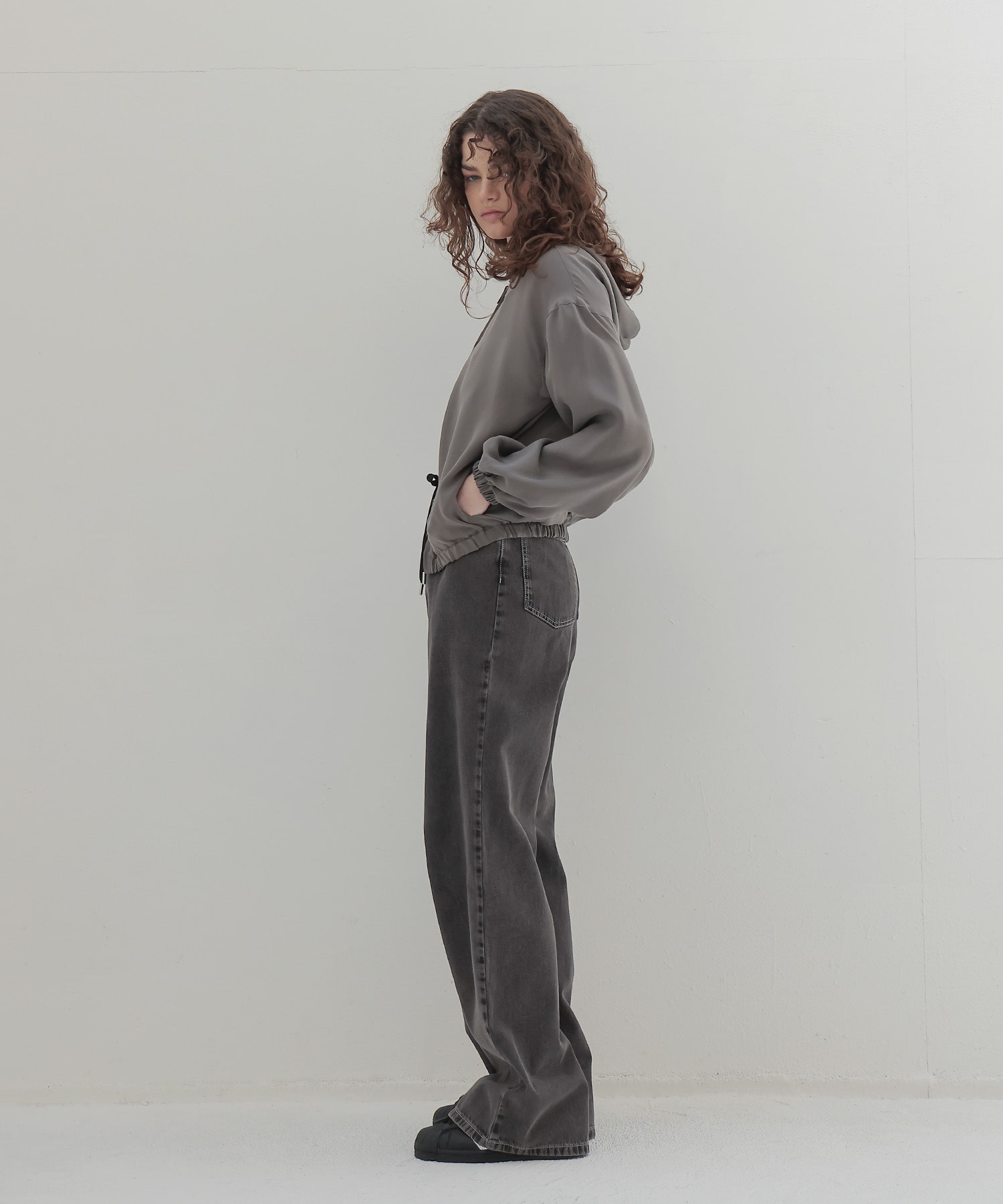 fibril cupra revesible zip blouson