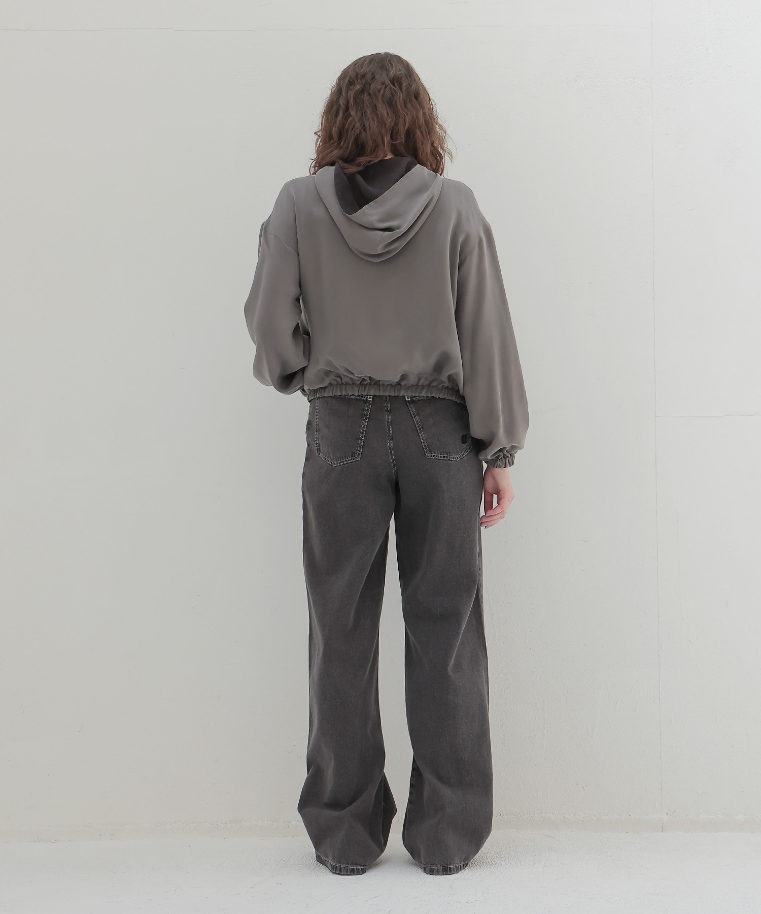 fibril cupra revesible zip blouson