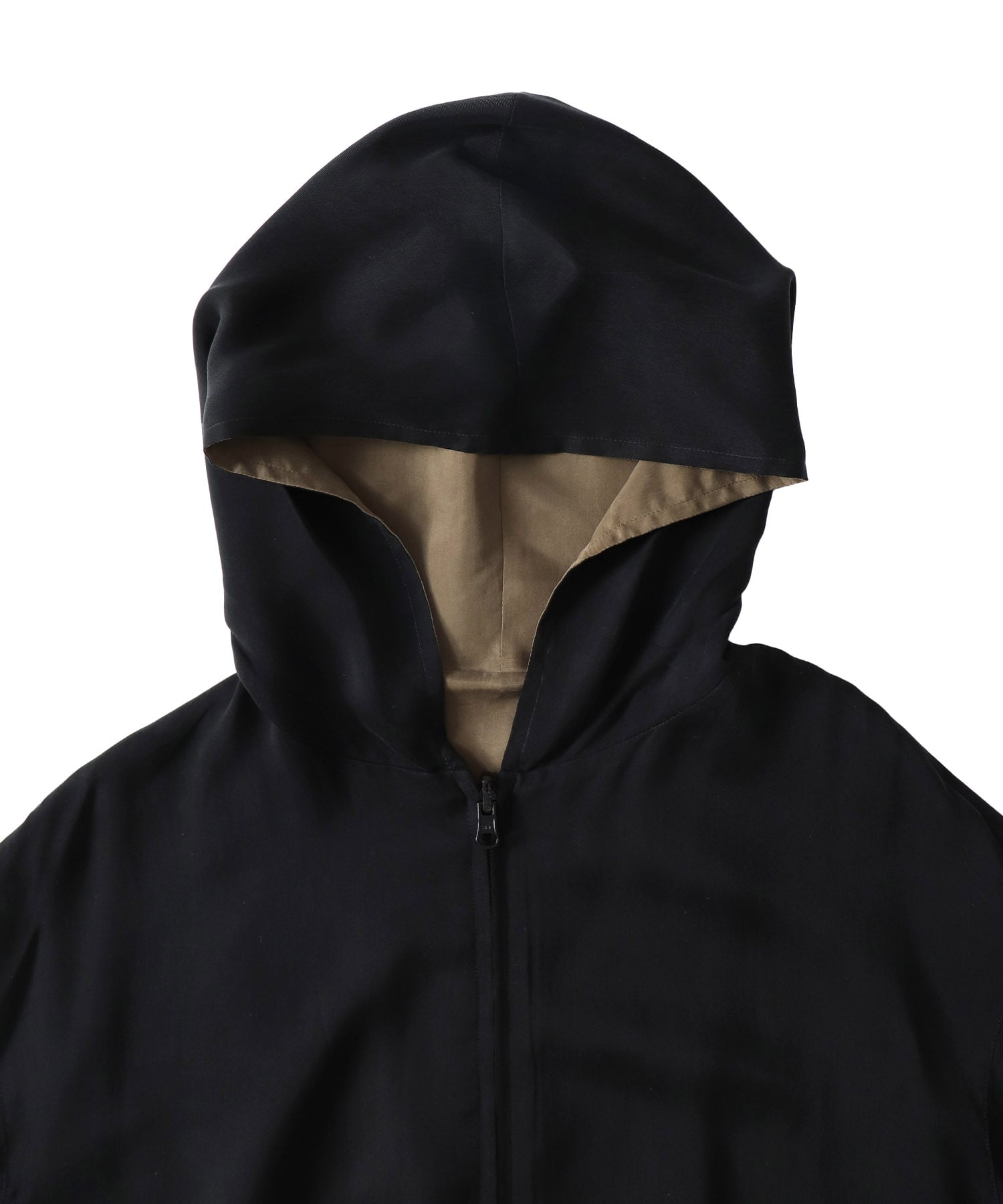 fibril cupra revesible zip blouson