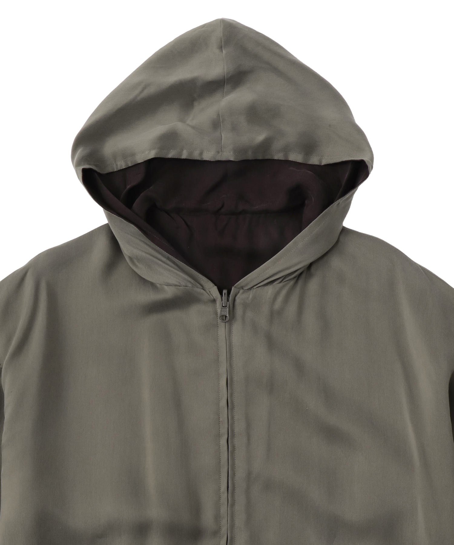 fibril cupra revesible zip blouson
