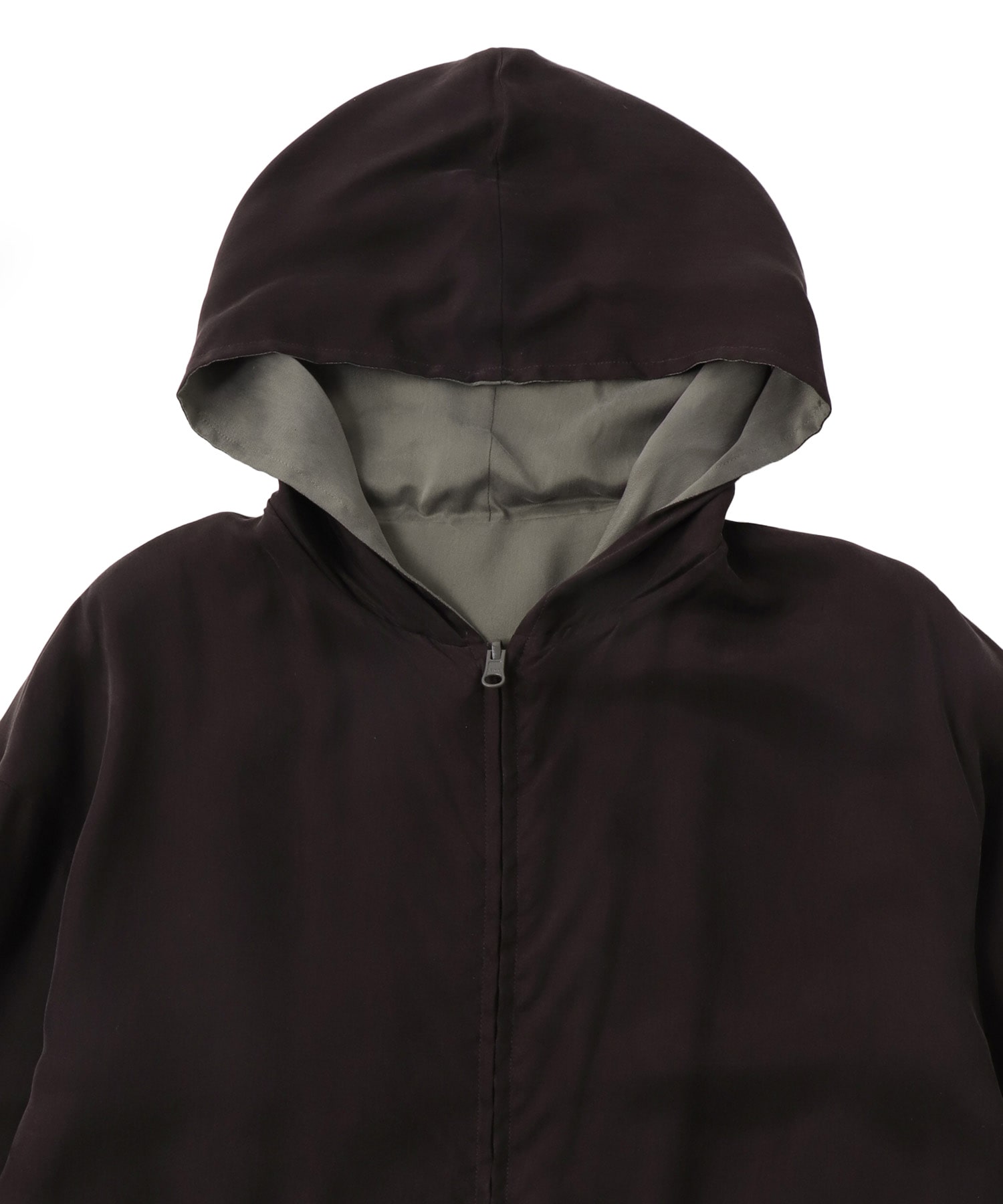 fibril cupra revesible zip blouson