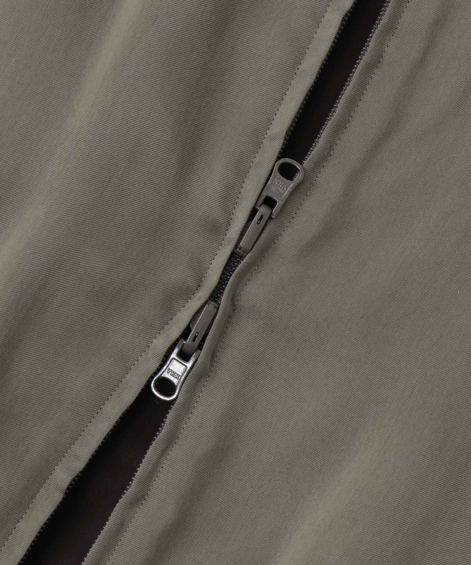 fibril cupra revesible zip blouson