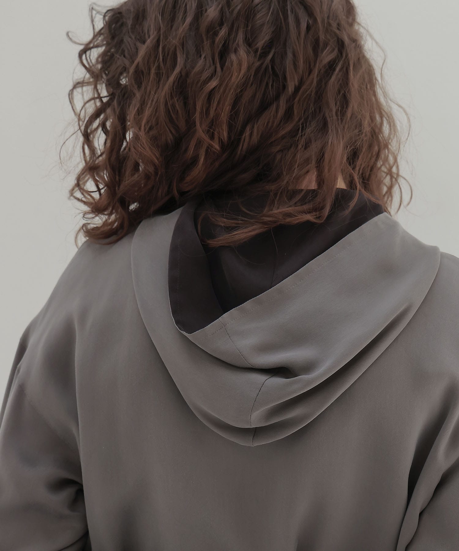 fibril cupra revesible zip blouson