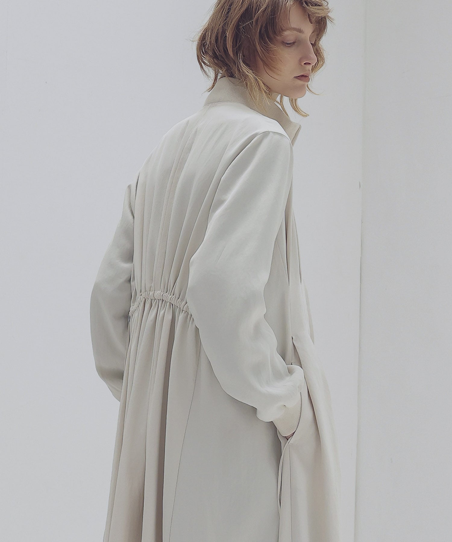 utility tuck dress