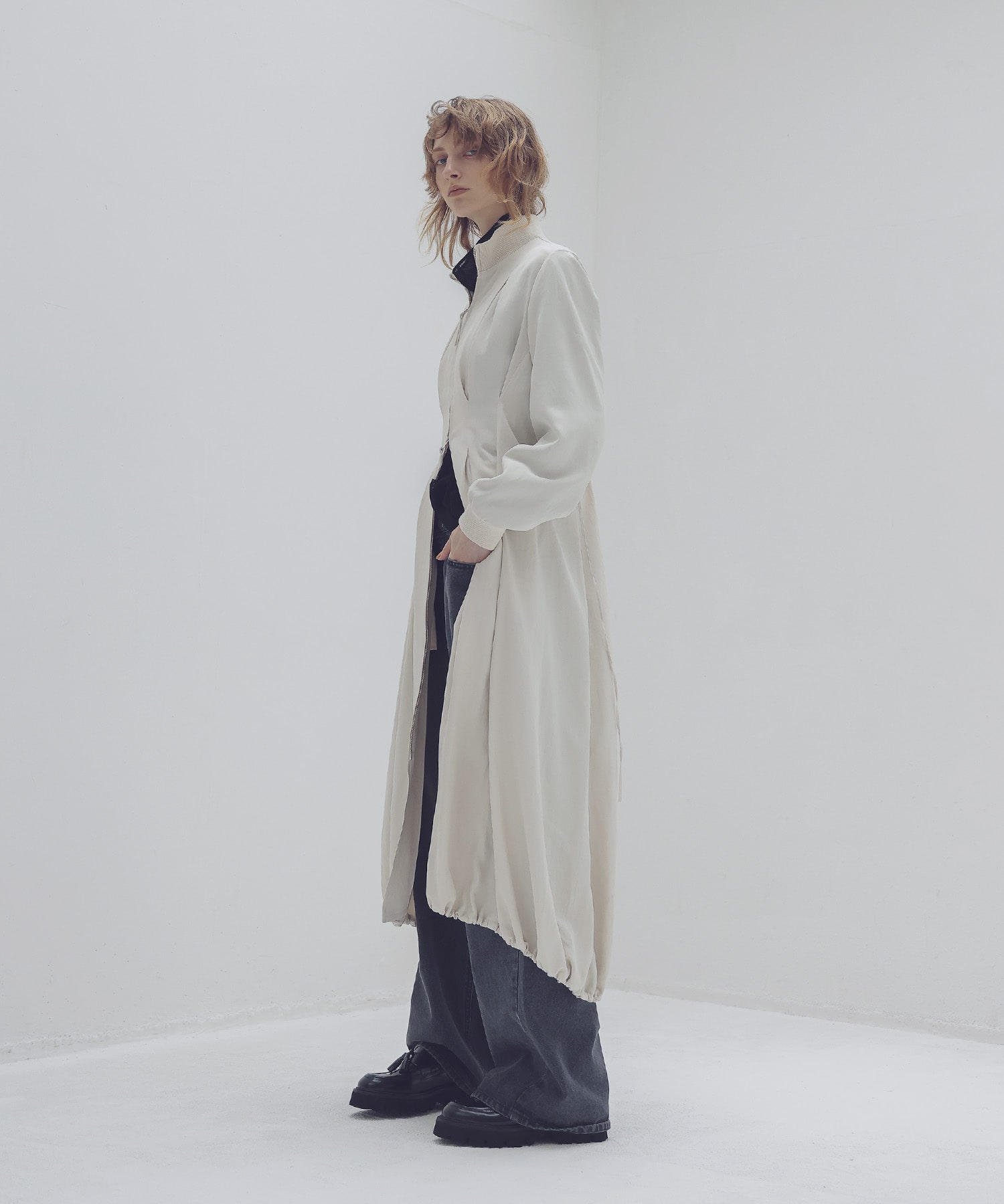 utility tuck dress