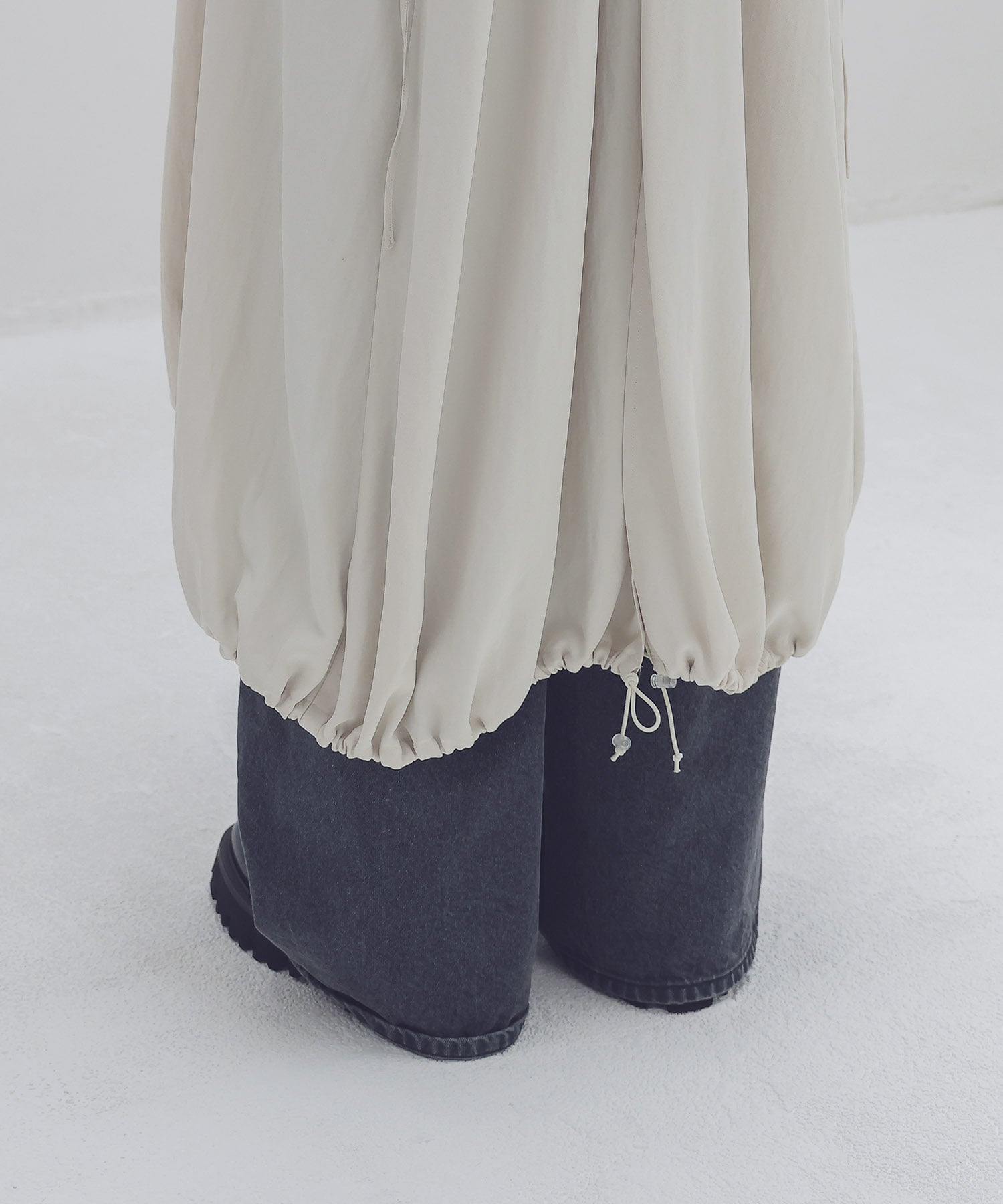utility tuck dress