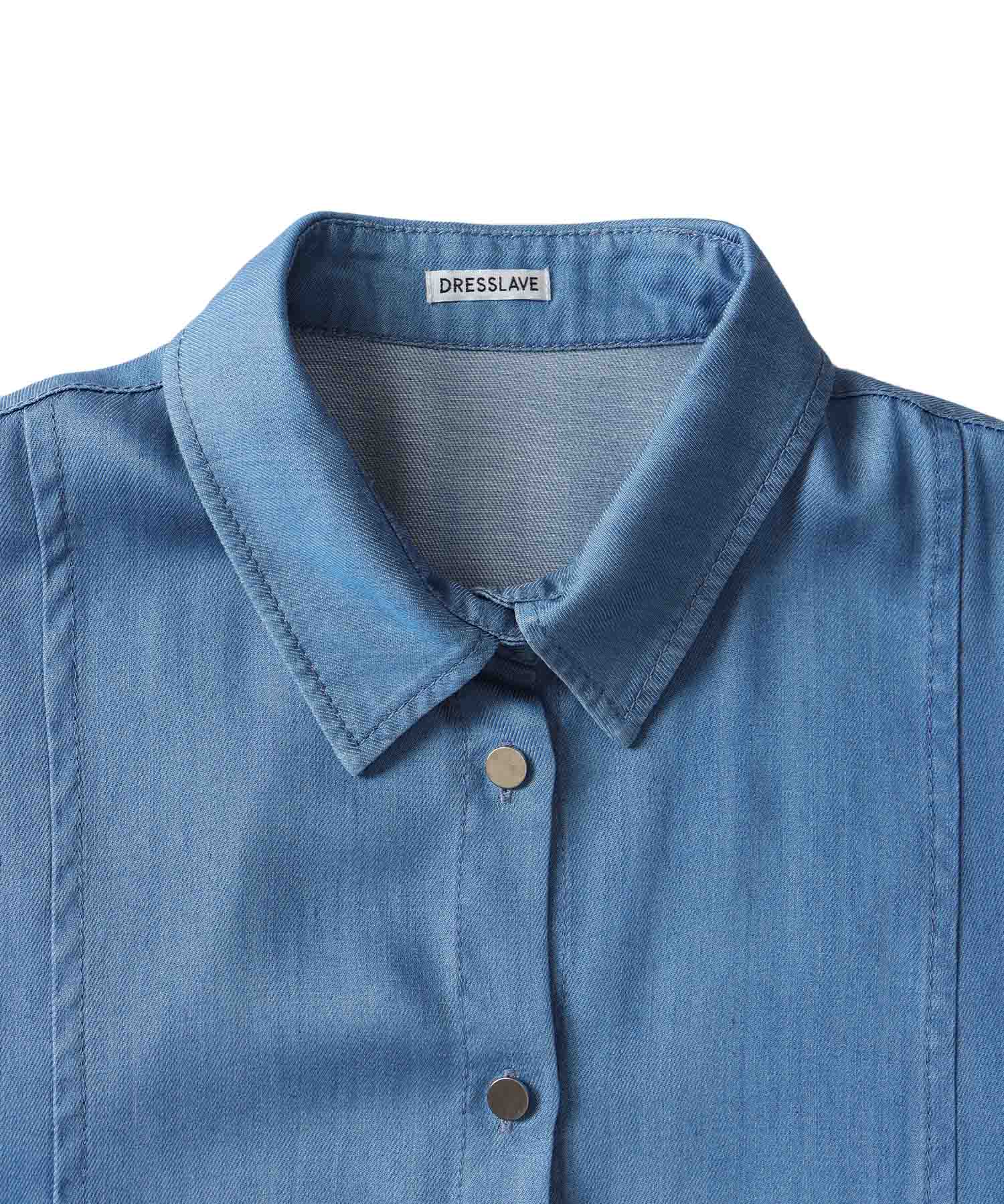 tencel denim transform shirt