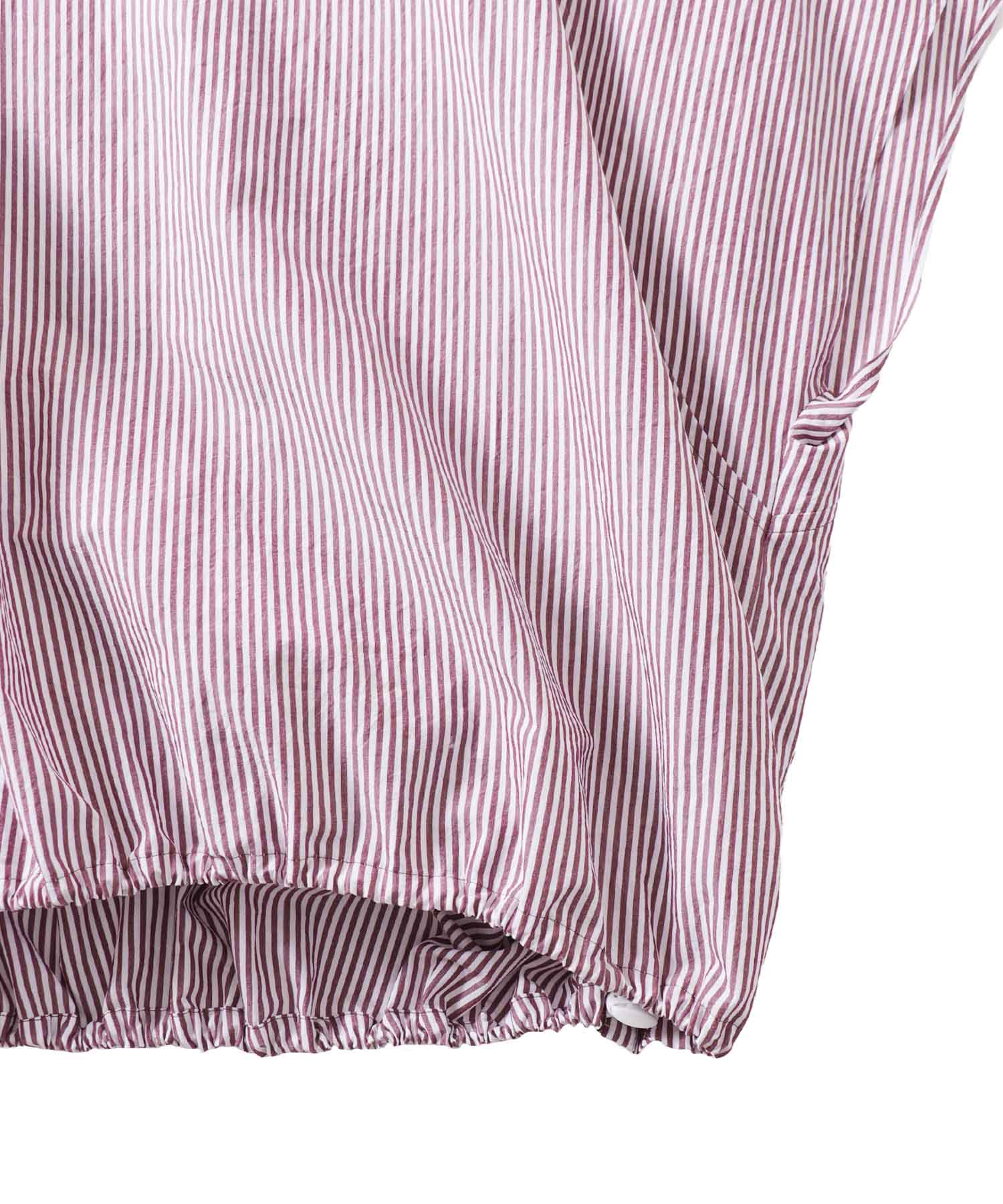 big collar off shoulder stripe tops