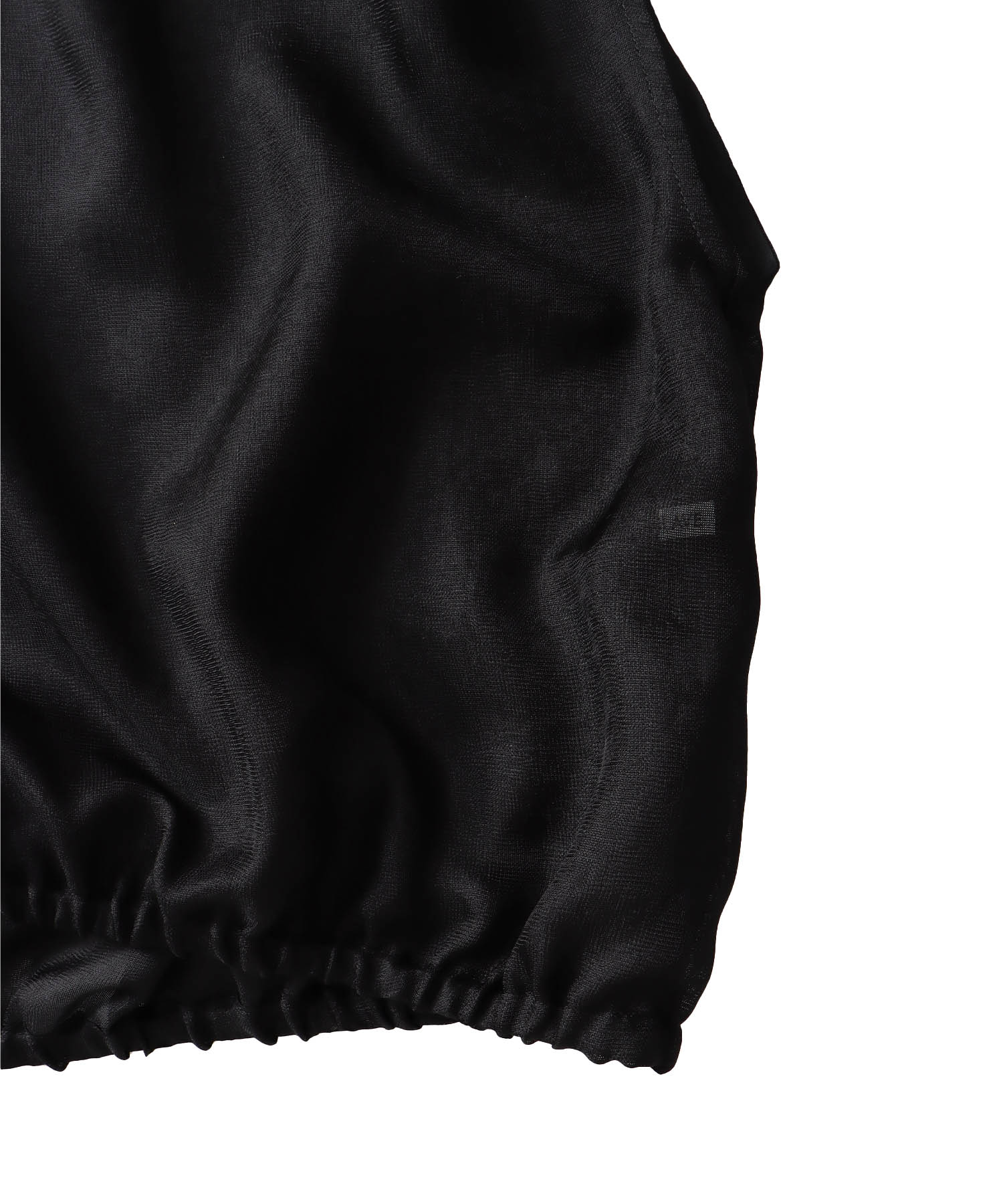 sheer soft tie pullover