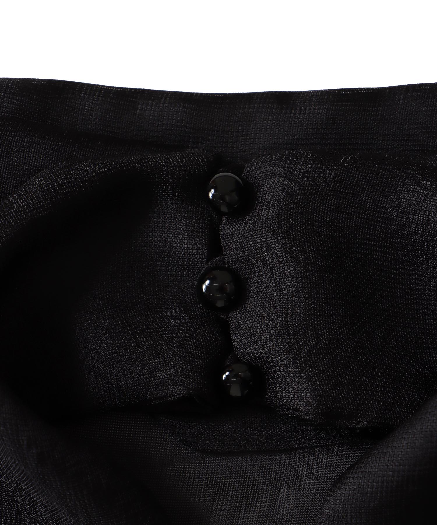 sheer soft tie pullover