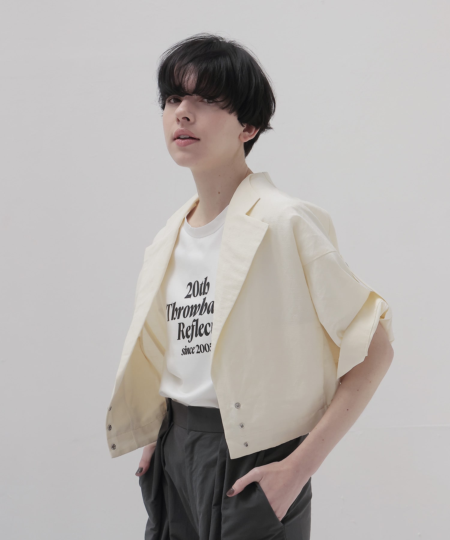 open collar shirt jacket