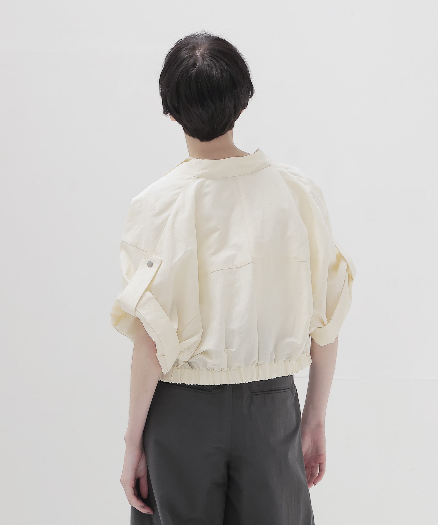 open collar shirt jacket