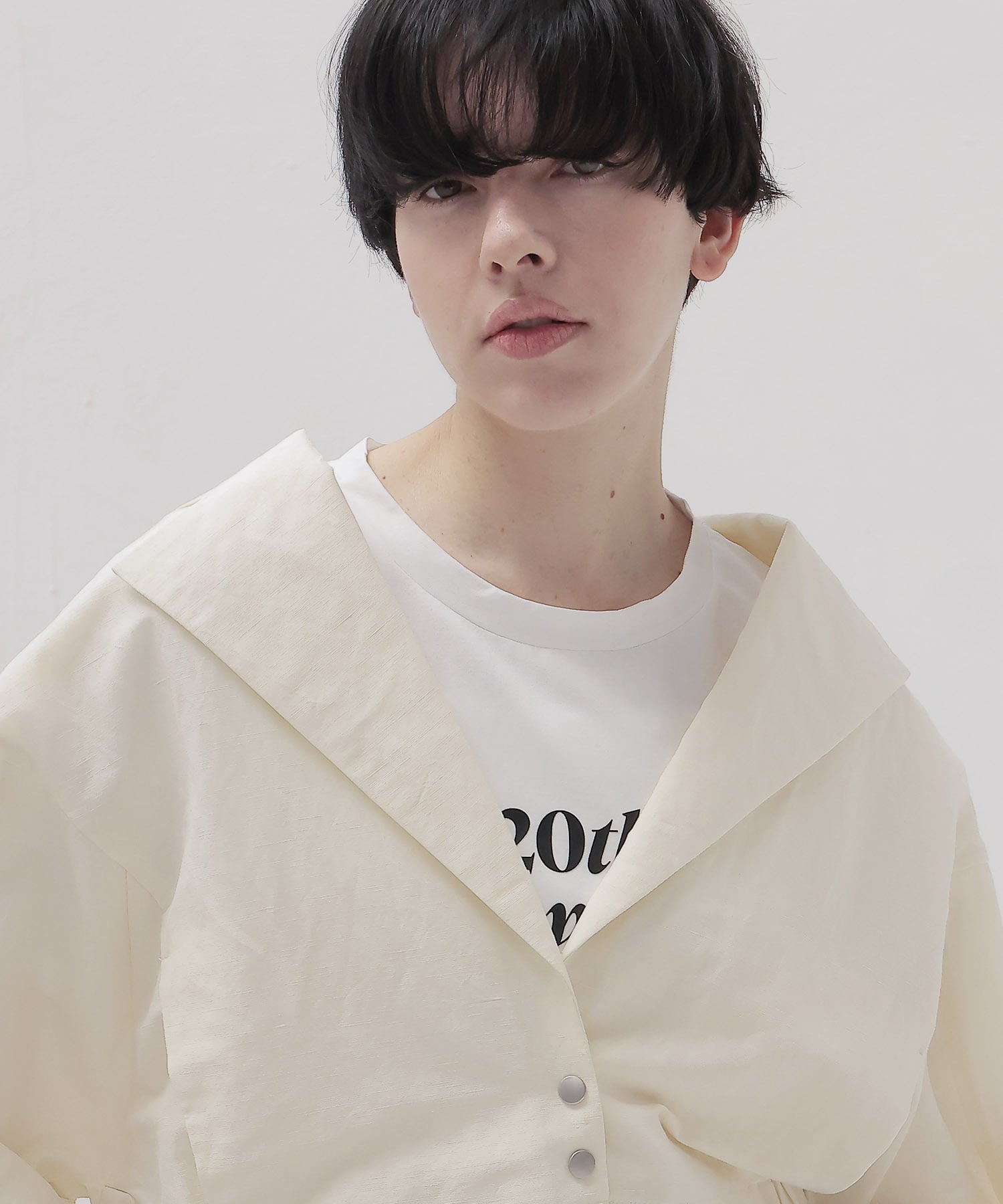 open collar shirt jacket