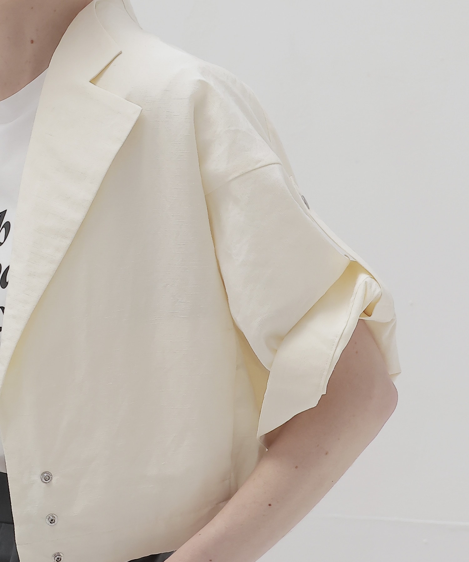 open collar shirt jacket