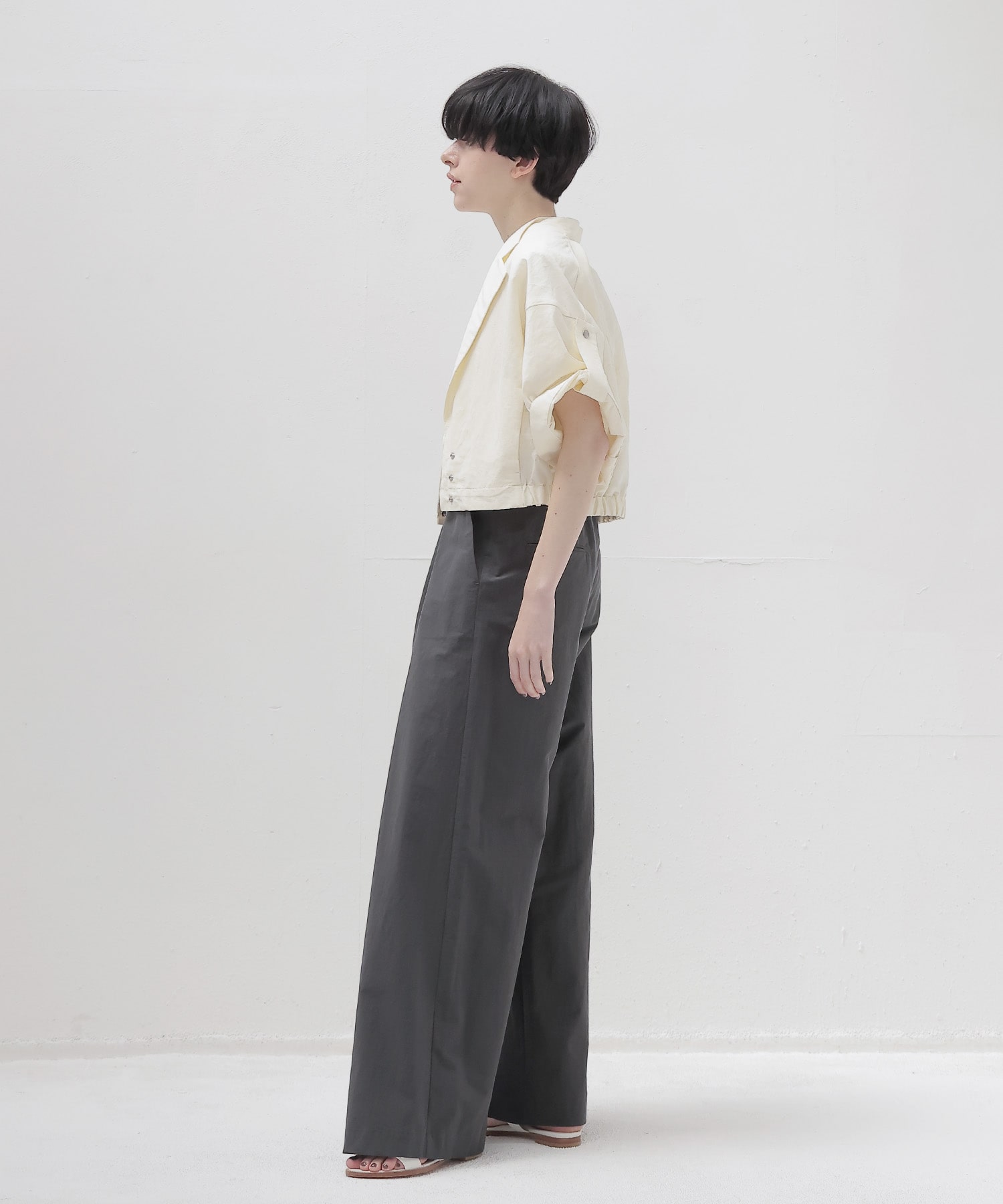 open collar shirt jacket