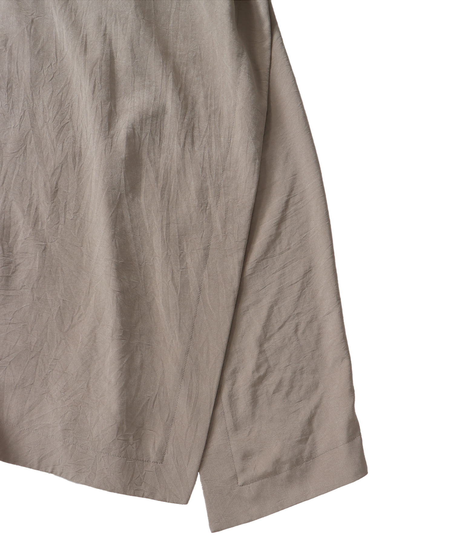 silky acetate asymmetry skirt